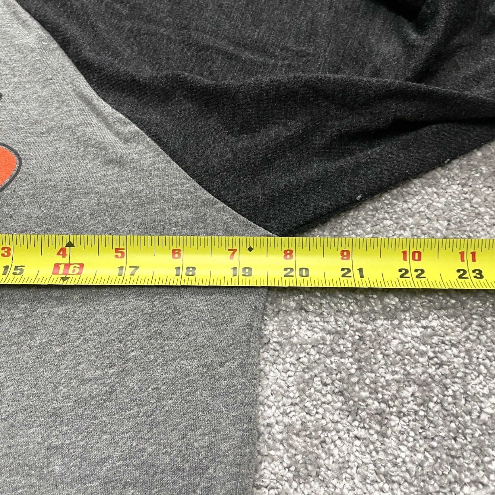 Next Level Next Level Shirt Adult Medium Gray Raglan Baseball Tee Barnegat Volleyball Logo Size US M / EU 48-50 / 2 - 7 Thumbnail