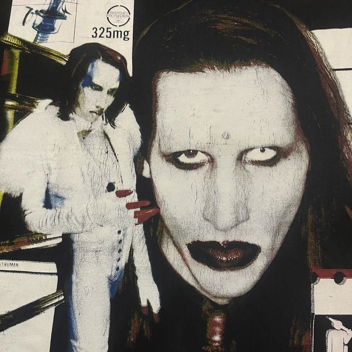 Band Tees × Marilyn Manson × Vintage Vintage Marilyn Manson Antichrist Superstar T Shirt Size US XL / EU 56 / 4 - 6 Thumbnail