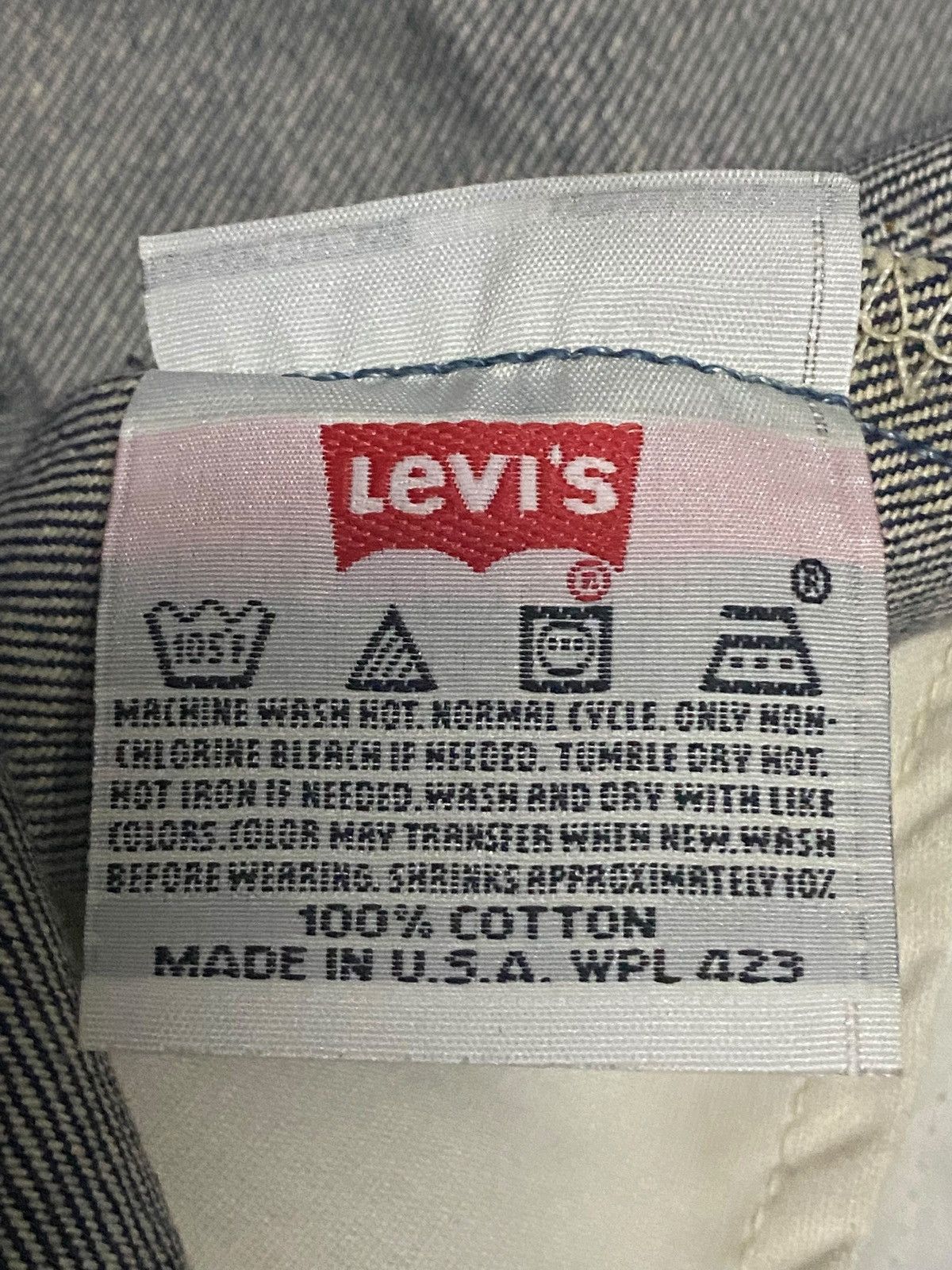Levi's Size 57 Levis 501xx 90s Big Size ButtonFly 524 DeadStock Size US 44 / EU 60 - 23 Thumbnail