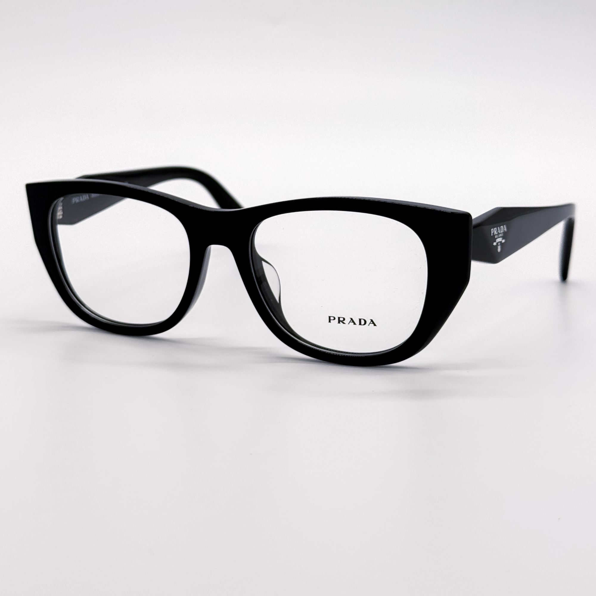 Prada NEW PRADA EYEGLASSES PRA18VF 16K1O1 BLACK PR A18VF, VPR A18V Size ONE SIZE - 2 Thumbnail