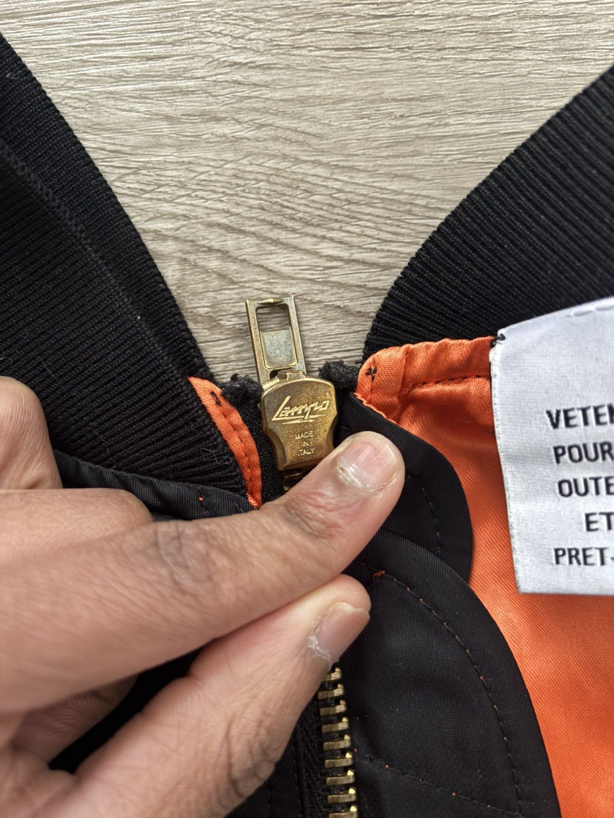 Vetements Vetements SS16 Double Zipper Bomber Jacket Size US S / EU 44-46 / 1 - 7 Thumbnail