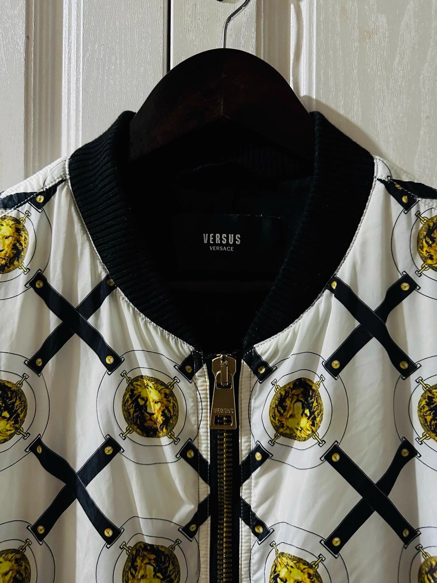 Versace Versace Runway White Flight Jacket Size US L / EU 52-54 / 3 - 5 Thumbnail