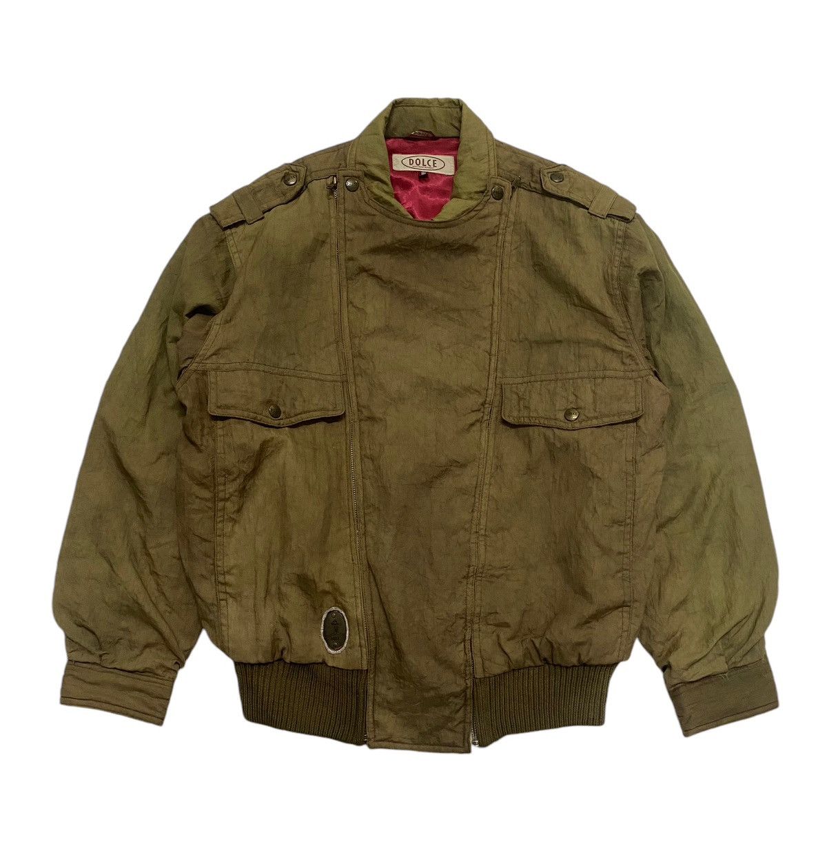 Designer × Vintage Vintage Dolce Bomber Jacket Size US M / EU 48-50 / 2 - 5 Thumbnail