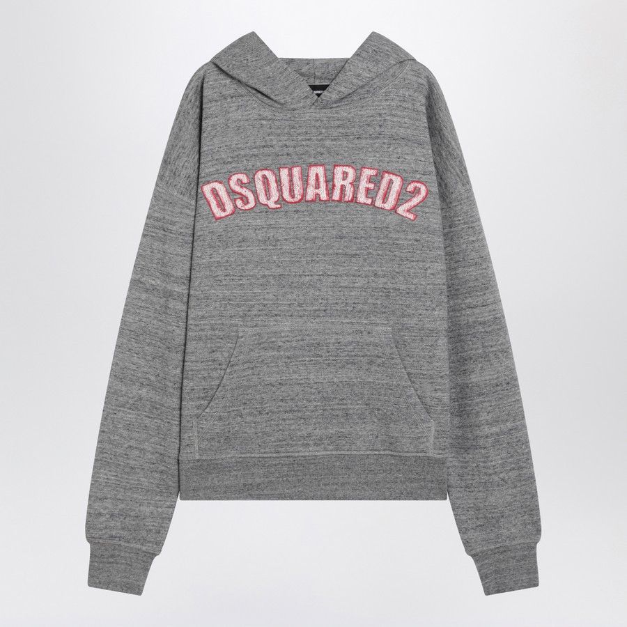 Dsquared2 o1d2blof0226 Logo Sweatshirt Hoodie in Grey Size US XL / EU 56 / 4 - 1 Thumbnail