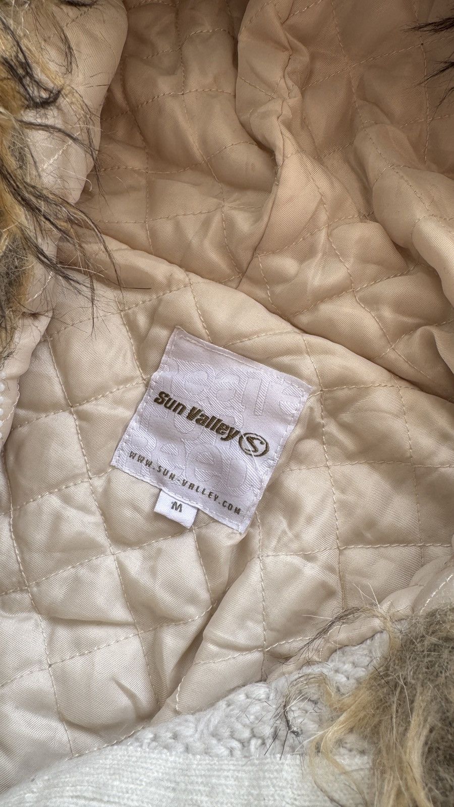 Japanese Brand Y2K Faux Fur Knit Zip Hood ifsixwasnine LGB goa playboi Vibe Size US M / EU 48-50 / 2 - 5 Thumbnail