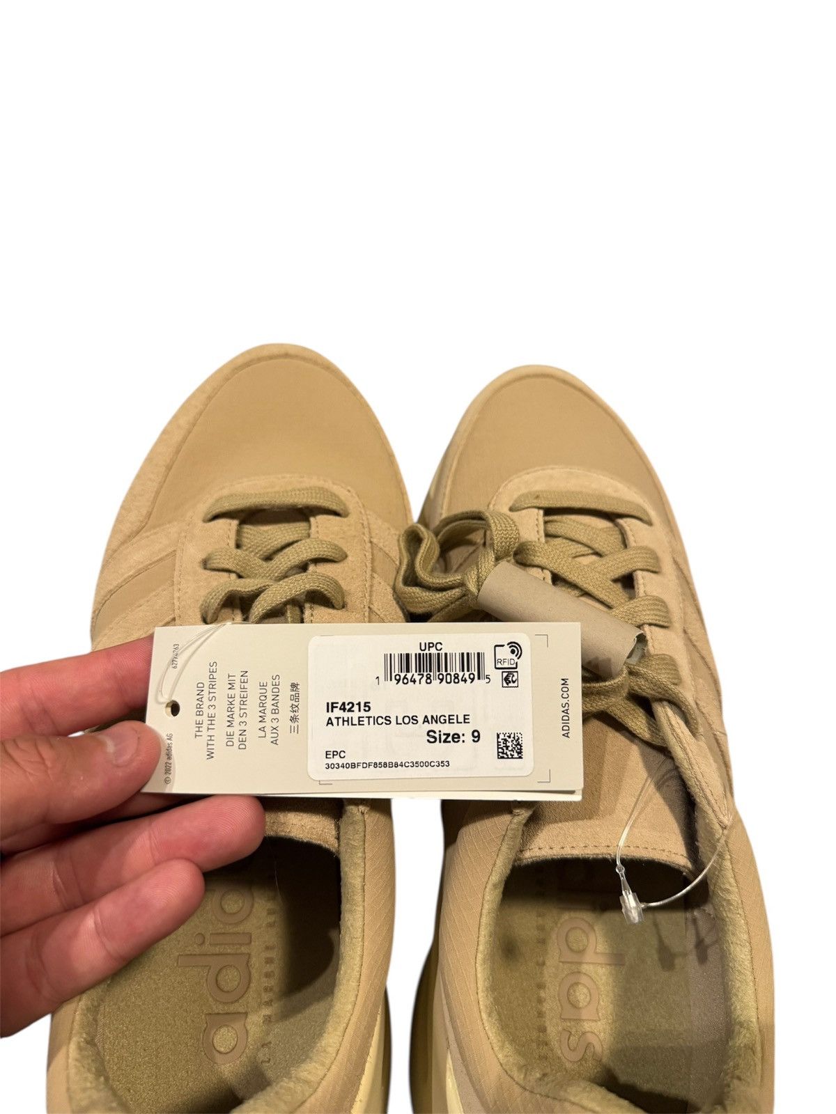 Adidas × Fear of God 🔥Fear of God Athletics x Adidas Los Angeles Runner 'Clay' Size US 9 / EU 42 - 12 Thumbnail