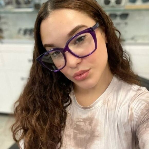 Balenciaga Balenciaga BB0062O 001 Eyeglasses Black 53mm Cat Eye Frame Size ONE SIZE - 3 Thumbnail