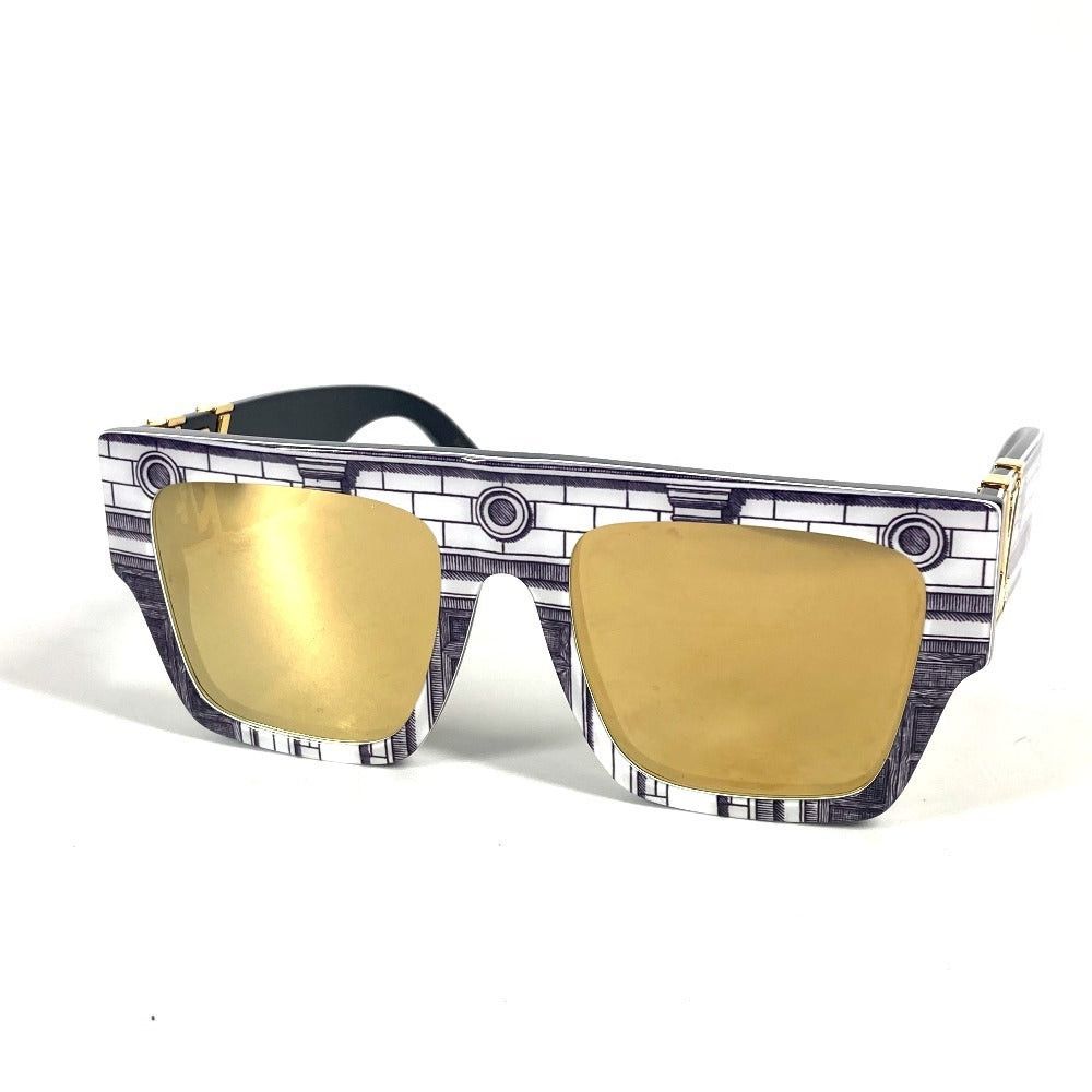 Louis Vuitton Louis Vuitton Z1575W Fornasetti. Fornasetti Glasses Eyewear Sunglasses Plastic Unisex White Size ONE SIZE - 1 Thumbnail
