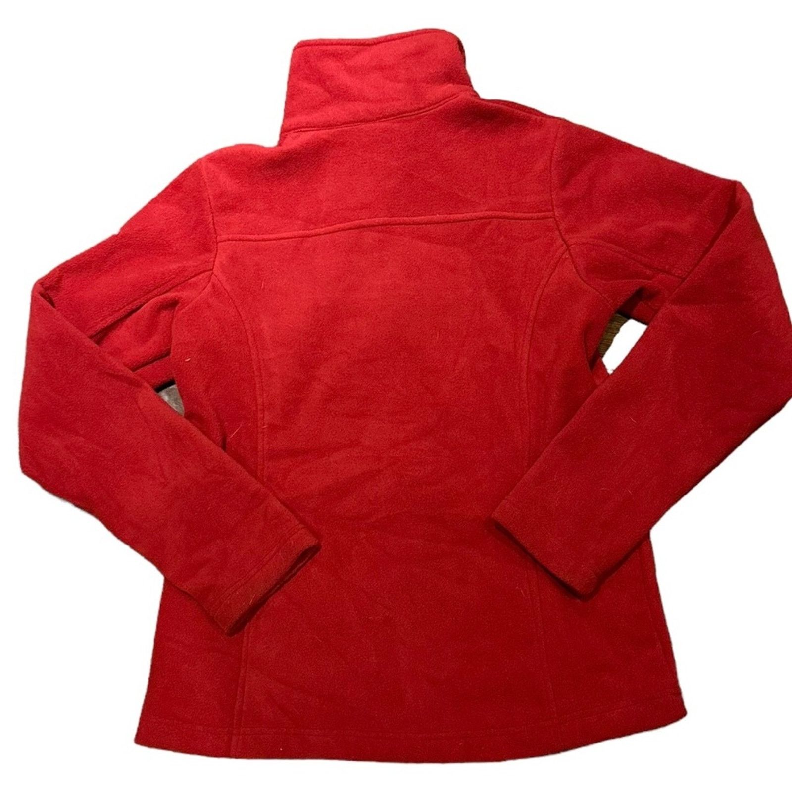 Columbia Columbia Women's Small Red Alabama Full Zip Fleece Jacket Size S / US 4 / IT 40 - 2 Thumbnail