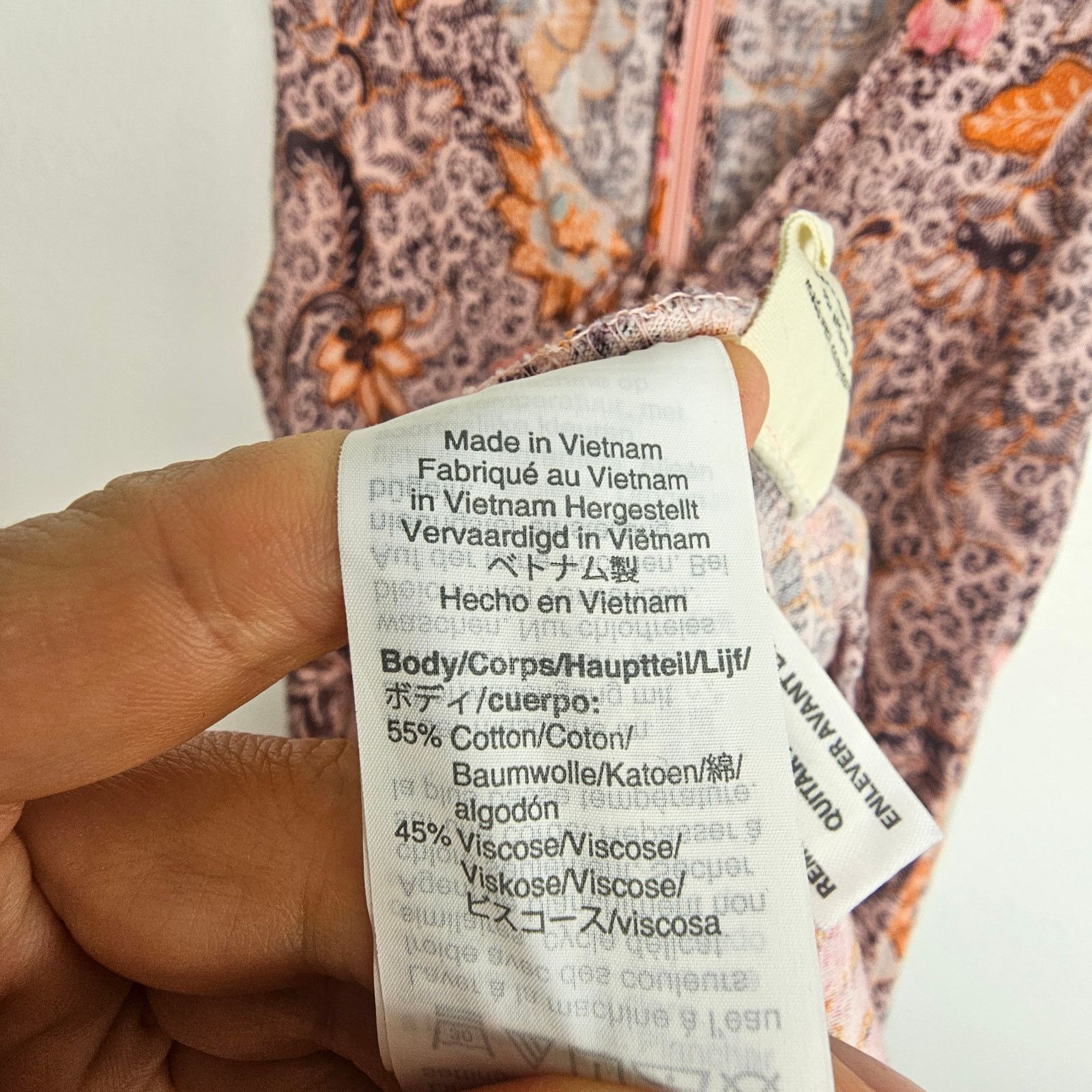 Madewell Madewell Bali Light Petal Block Print Midi Dress 4 Wedding Size S / US 4 / IT 40 - 8 Thumbnail
