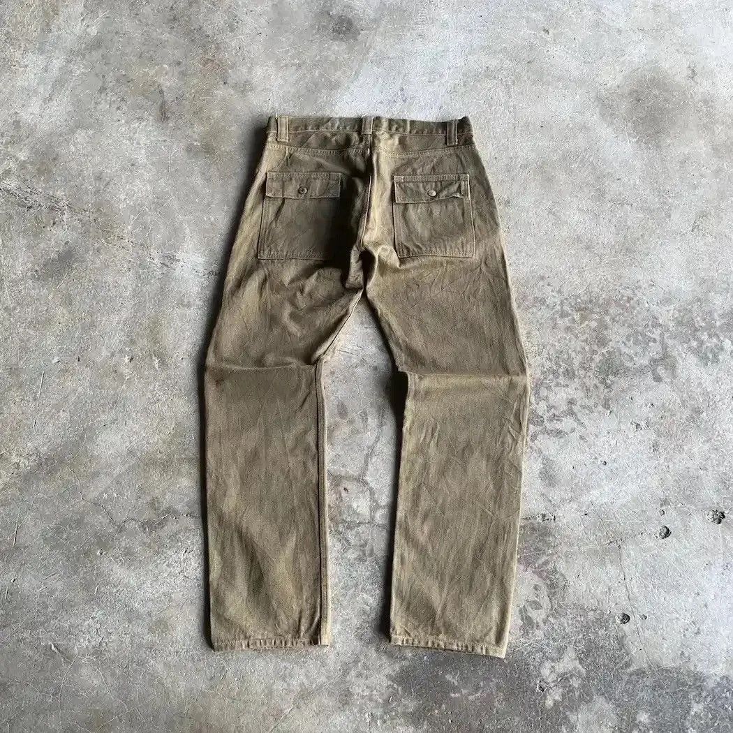 If Six Was Nine SUPER SICKS🔥REDLINE JAPANESE VTG SELVEDGE RUSTY DIRTY JEANS Size US 32 / EU 48 - 11 Thumbnail