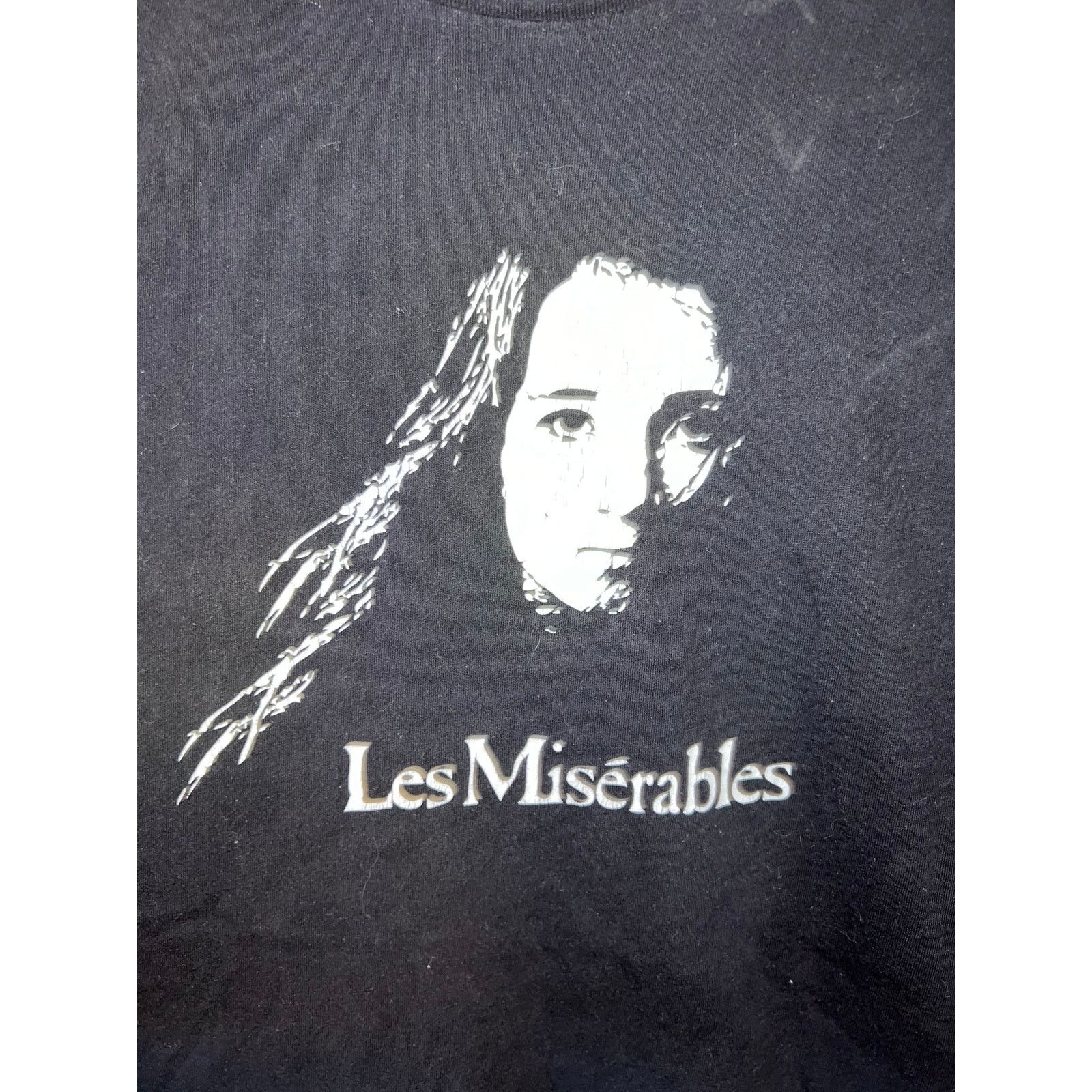 Vintage Y2K Les Misérables Novel Play Black 24601 Shirt Tee 2000s L Size US L / EU 52-54 / 3 - 2 Thumbnail