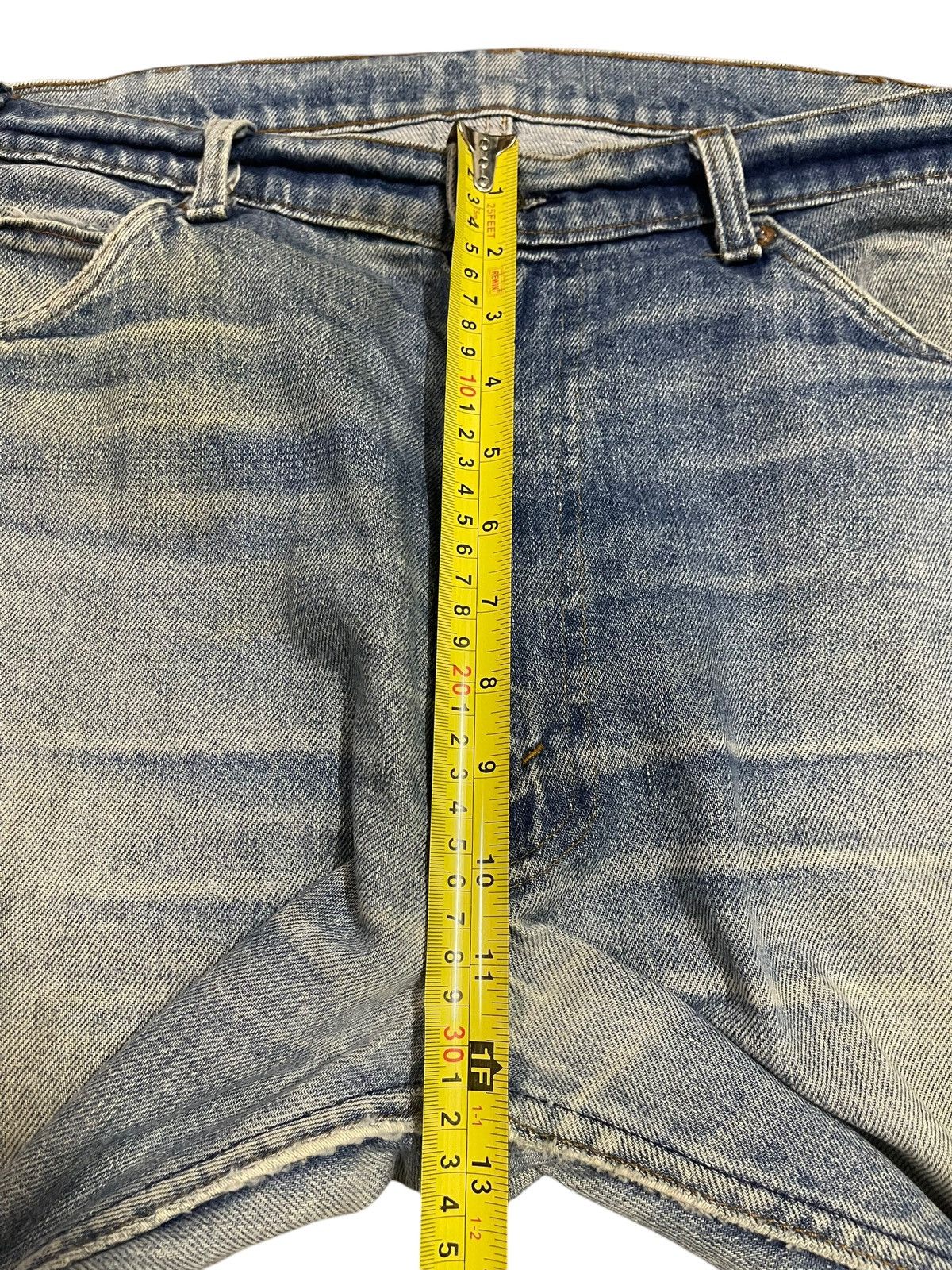 Levi's Vintage 70s Levis 505 Orange Tab Blue Faded Wash Style Jeans Size US 38 / EU 54 - 16 Thumbnail