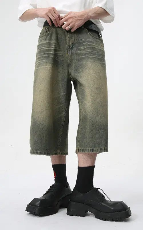 Japanese Brand Vintage Teal Straight Wide Leg Denim Hayama x Kase Size US 32 / EU 48 - 1 Thumbnail