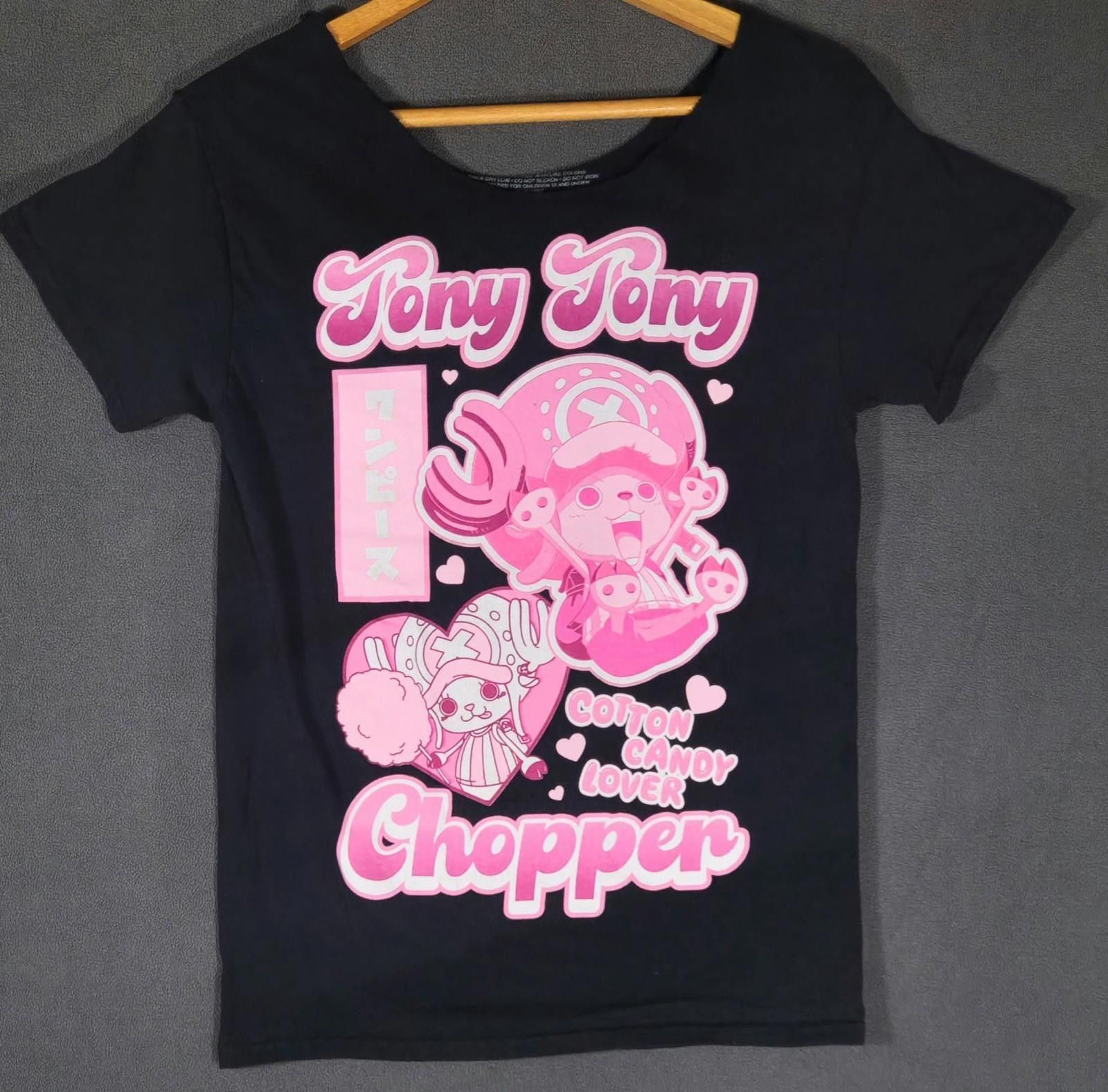 Other One Piece Tony Tony Chopper T-Shirt Black Pink Anime #2 Size ONE SIZE - 1 Thumbnail