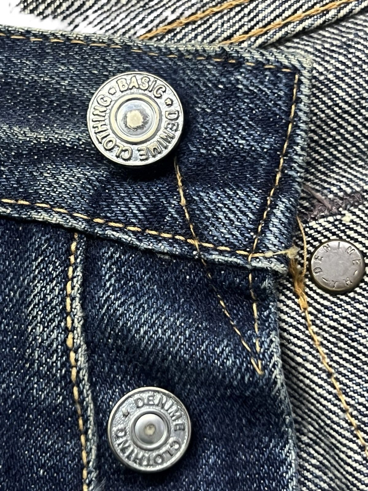 Denime Vintage 90s Denime Osaka Five Japanese Selvedge Denim | W32 Size US 32 / EU 48 - 12 Thumbnail