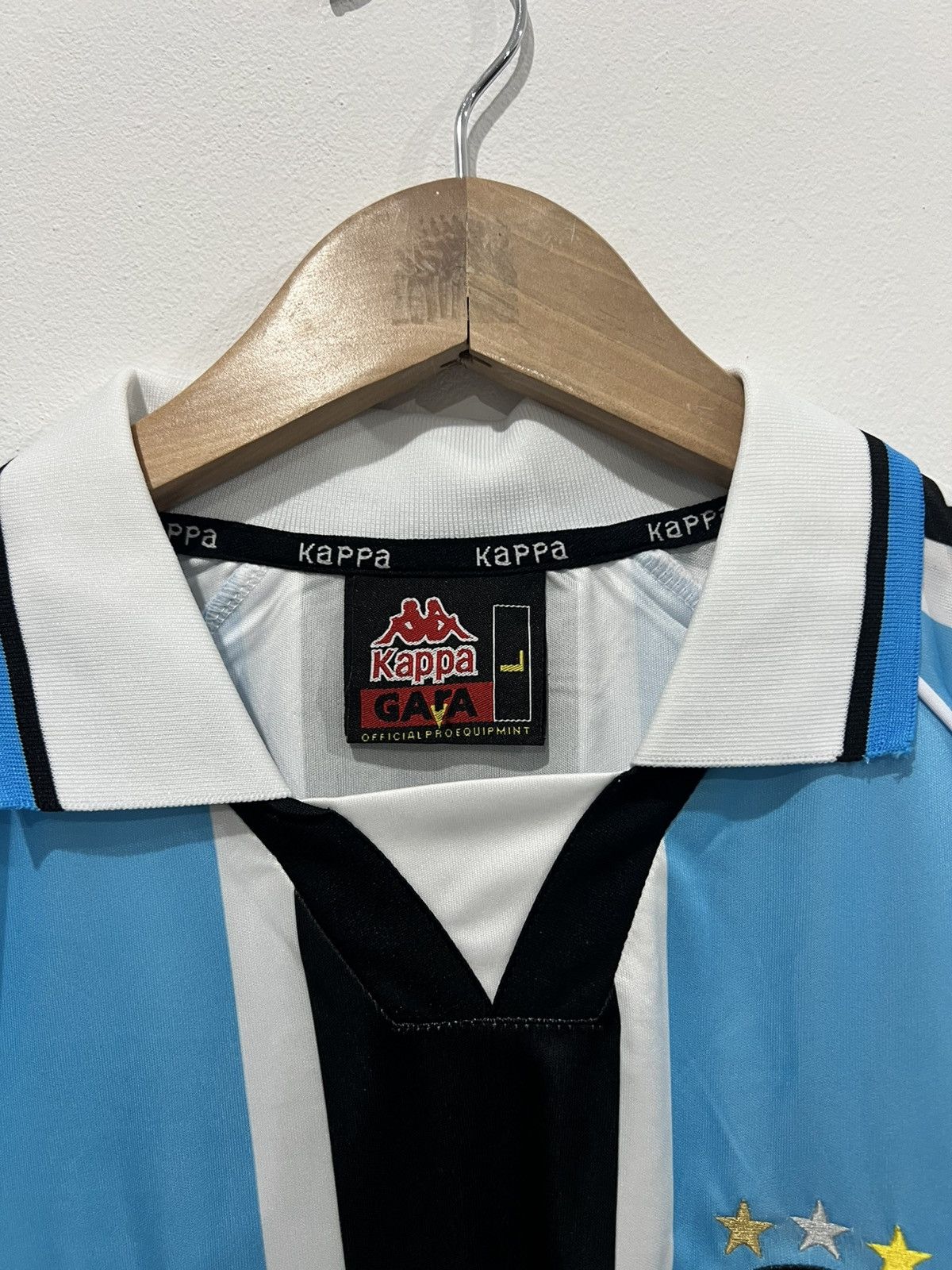 Kappa 🩸RARE🩸Kappa Gremio 1999/2000 Vintage Home Jersey Size US L / EU 52-54 / 3 - 9 Thumbnail