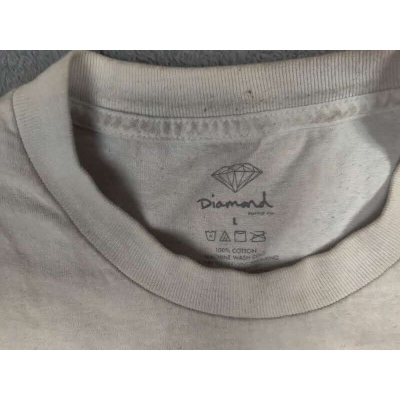 Diamond Supply Co. Diamond Supply Co Shirt Adult Mens Large White Skateboard Size US L / EU 52-54 / 3 - 5 Thumbnail