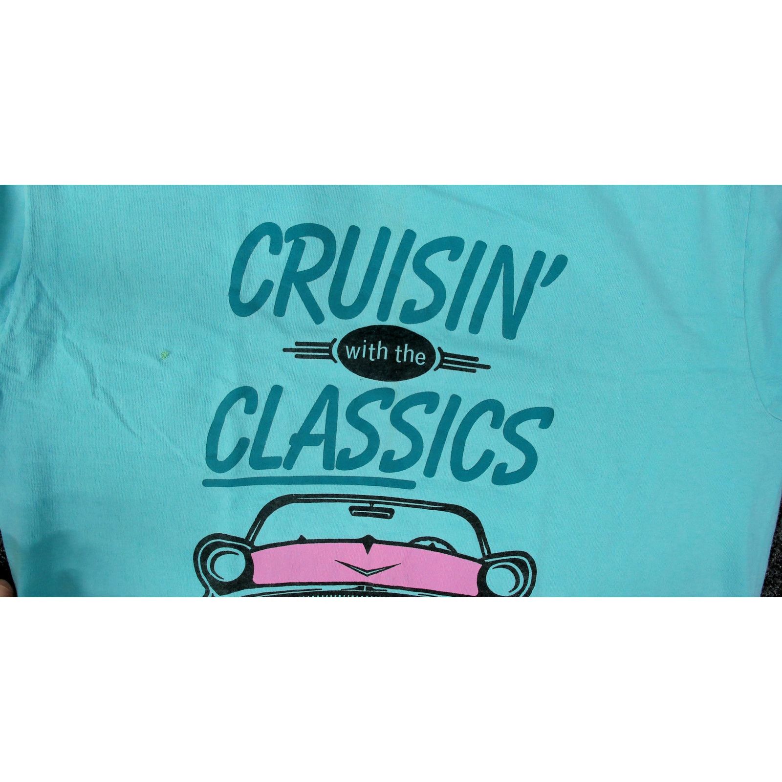 Fruit Of The Loom Fruit Of The Loom 90s Single Stitch Cruisin Classics Car Tee Size US L / EU 52-54 / 3 - 11 Thumbnail
