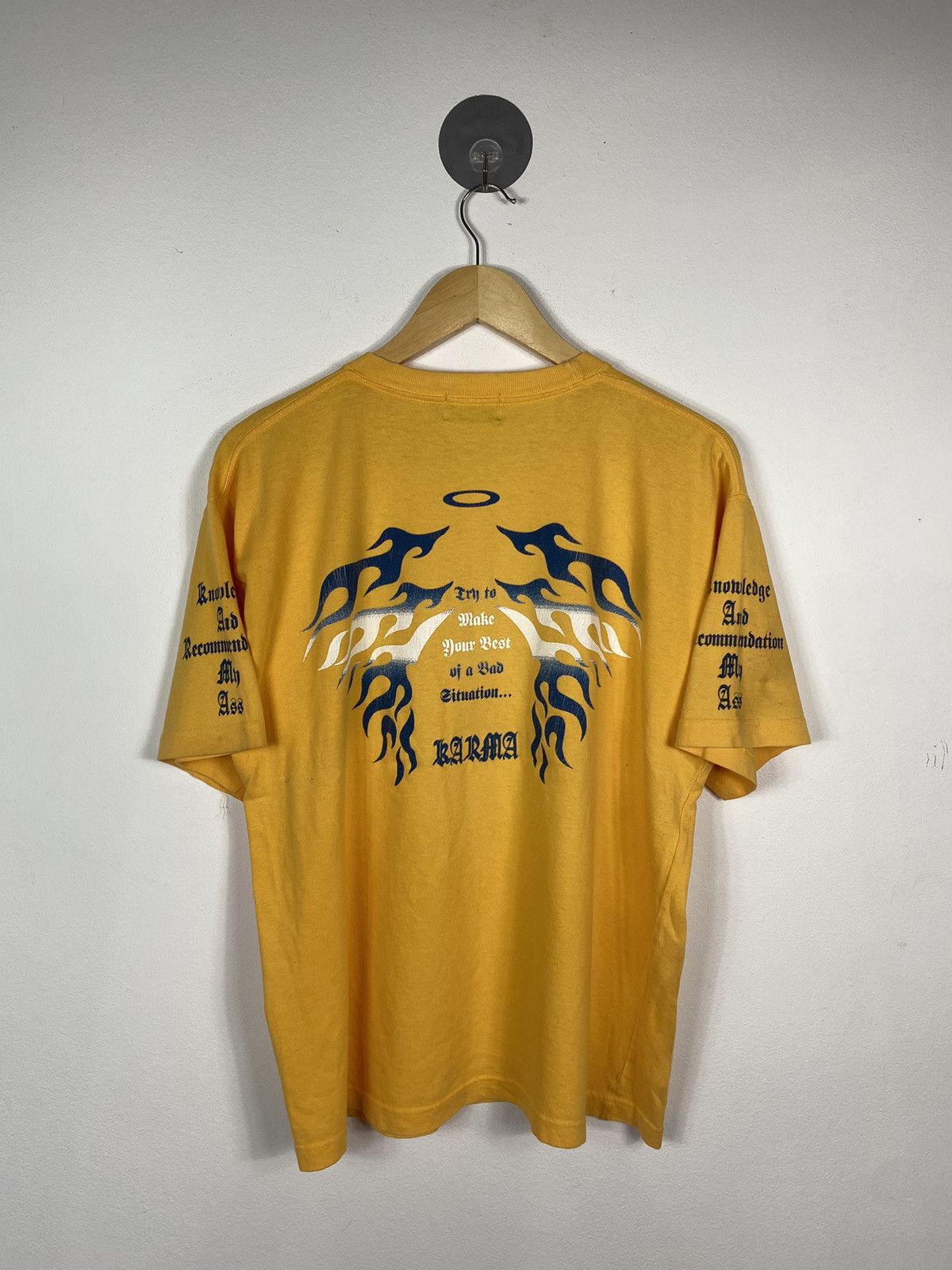 Other Vintage Y2K Karma T-shirt Size US M / EU 48-50 / 2 - 1 Thumbnail