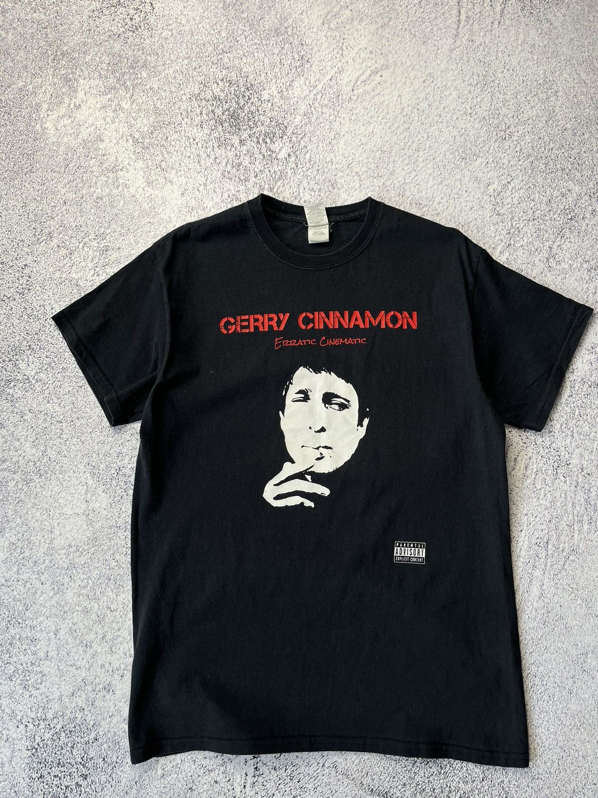 Band Tees Men's Vintage T-Shirt Gerry Cinnamon Erratic Cinematic Size US M / EU 48-50 / 2 - 4 Thumbnail