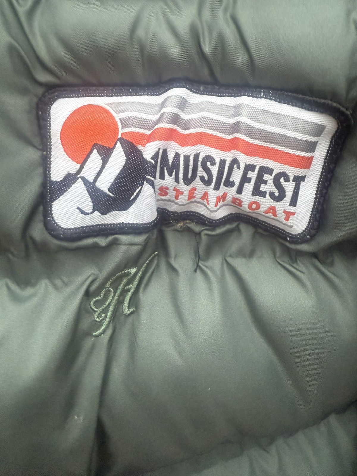 Other Hooey Track Jacket Full Zip Quilted Puffer Bomber Musicfest Size L / US 10 / IT 46 - 4 Thumbnail