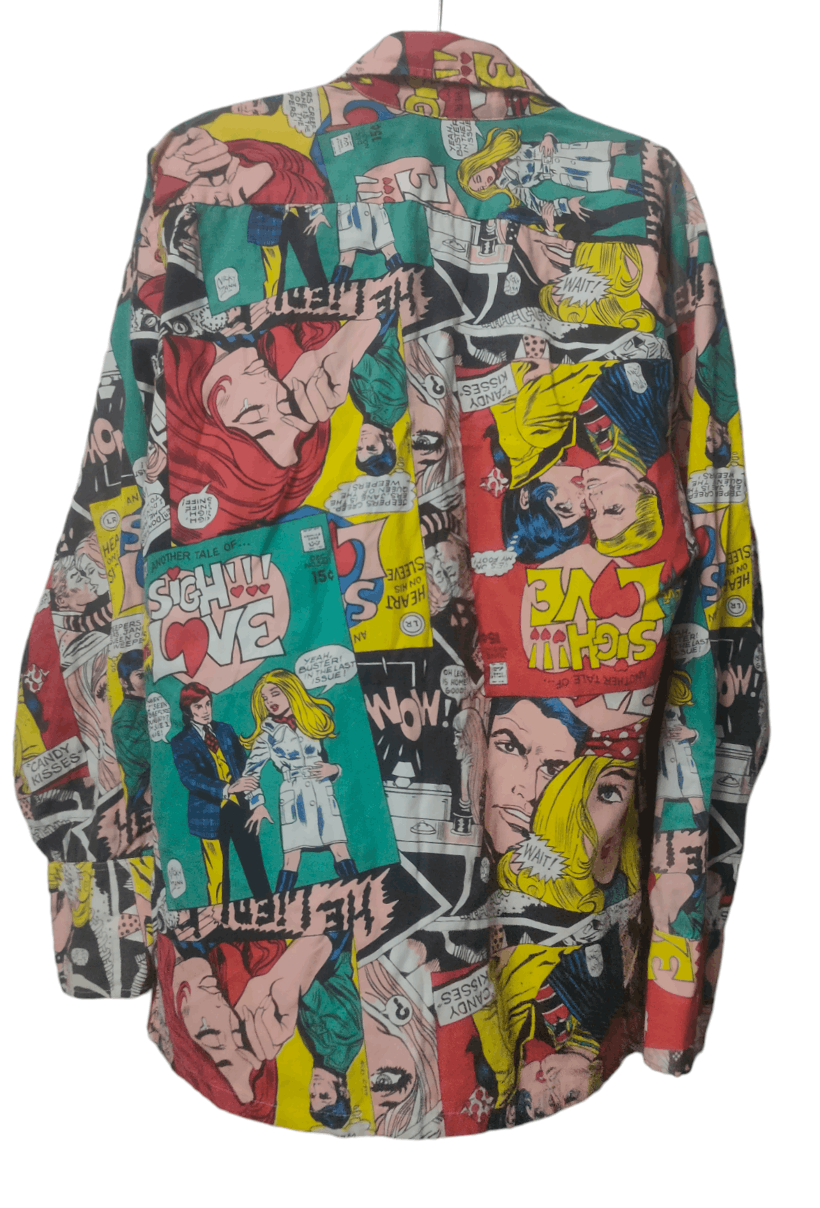 Cartoon Network × DC Comics × Vintage Vintage 70s nicky Zane comic over print Size 38L - 2 Thumbnail