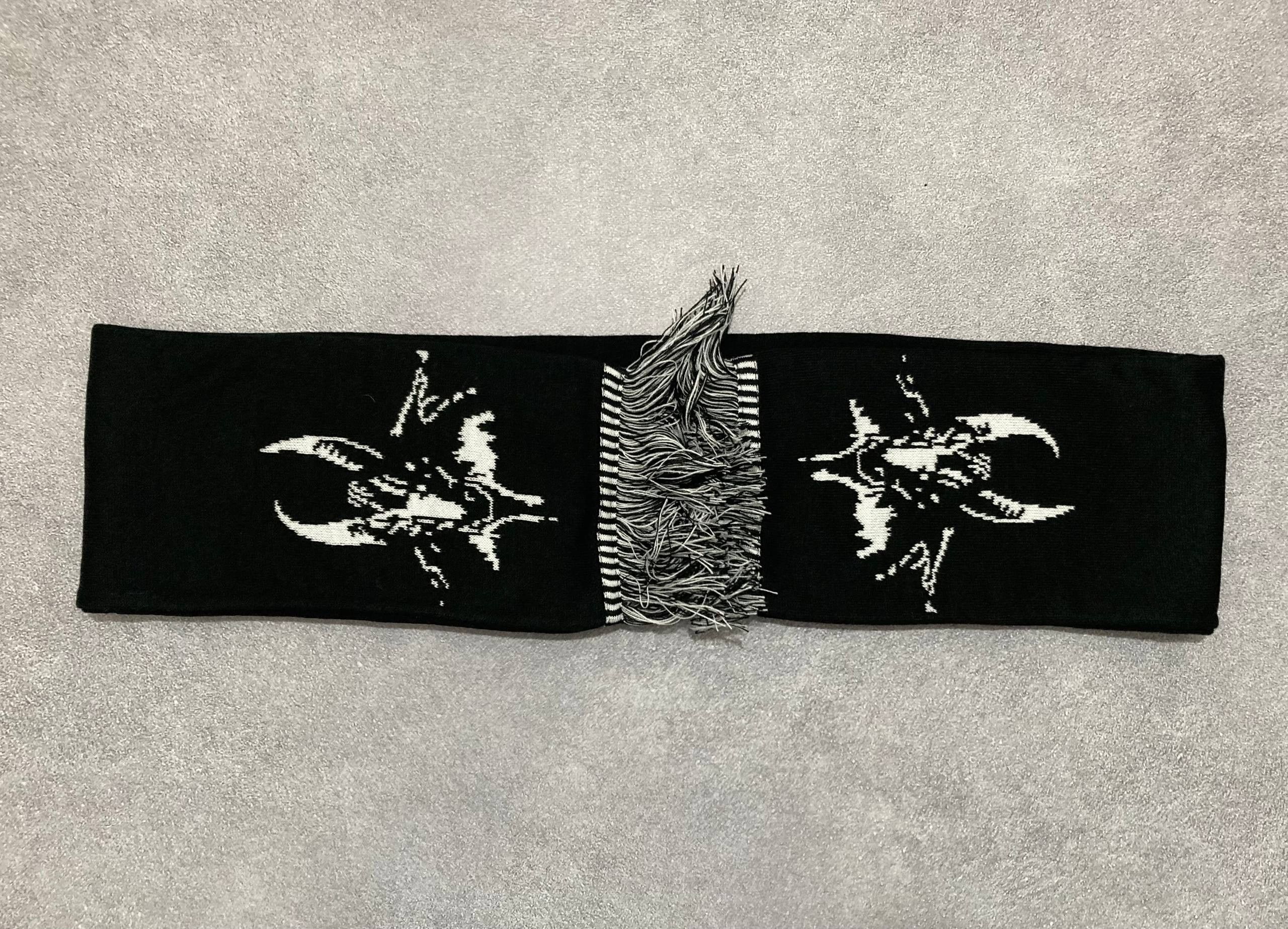 Band Tees Scarf Bathory - black metal mayhem darkthrone burzum Size ONE SIZE - 6 Thumbnail