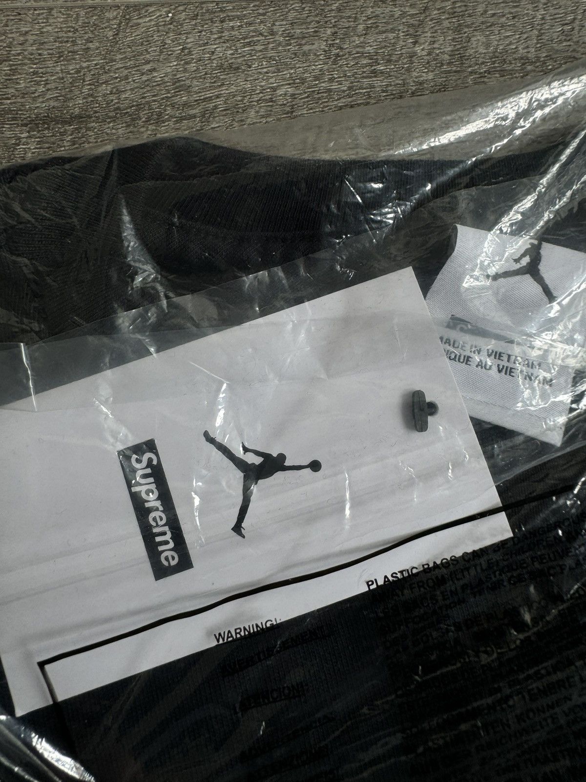 Jordan Brand × Supreme Supreme x Jordan “Biggie” T shirt Size US L / EU 52-54 / 3 - 4 Thumbnail