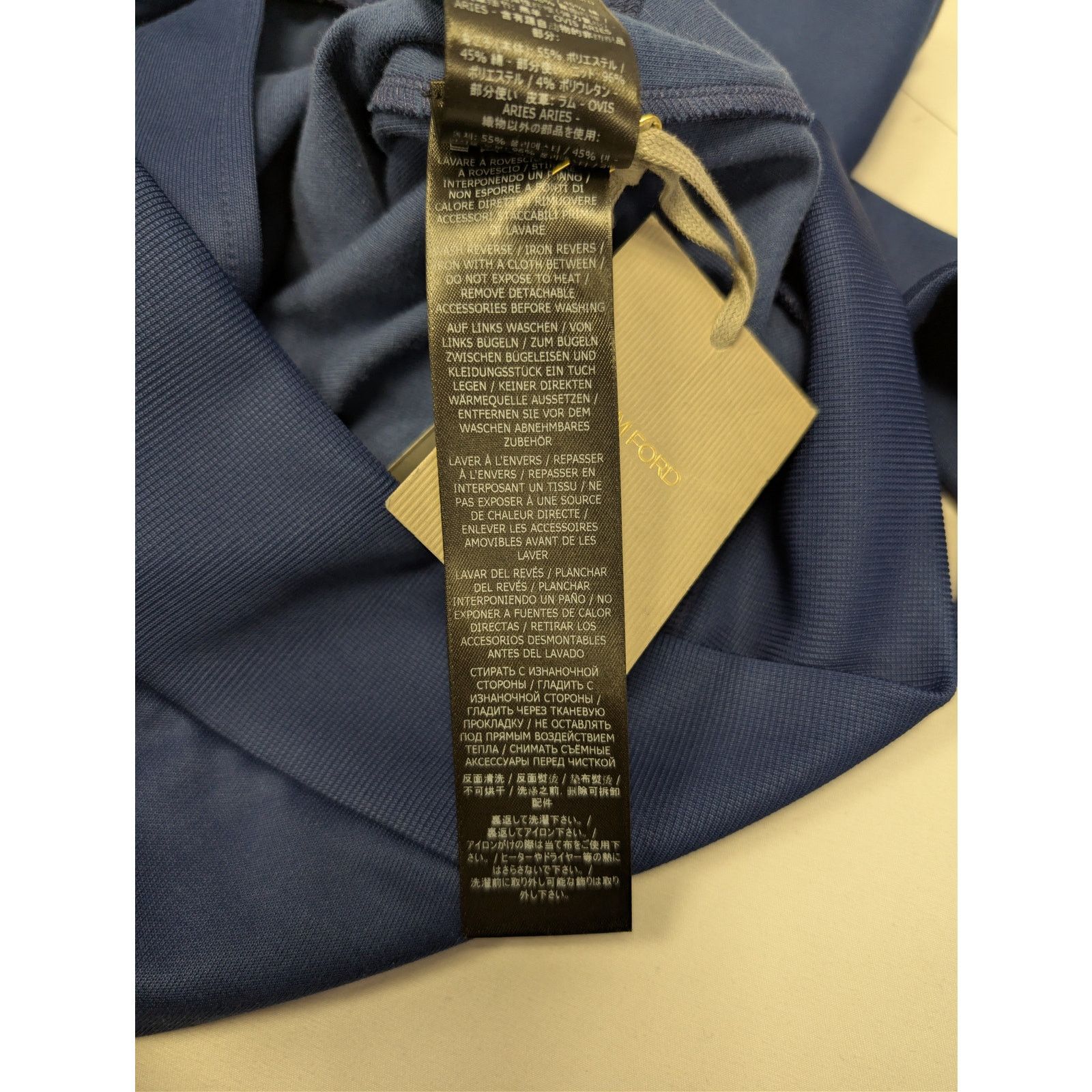 Tom Ford o1rshd1 Techno tracksuit Jacket in Midnight Blue Size US S / EU 44-46 / 1 - 17 Thumbnail