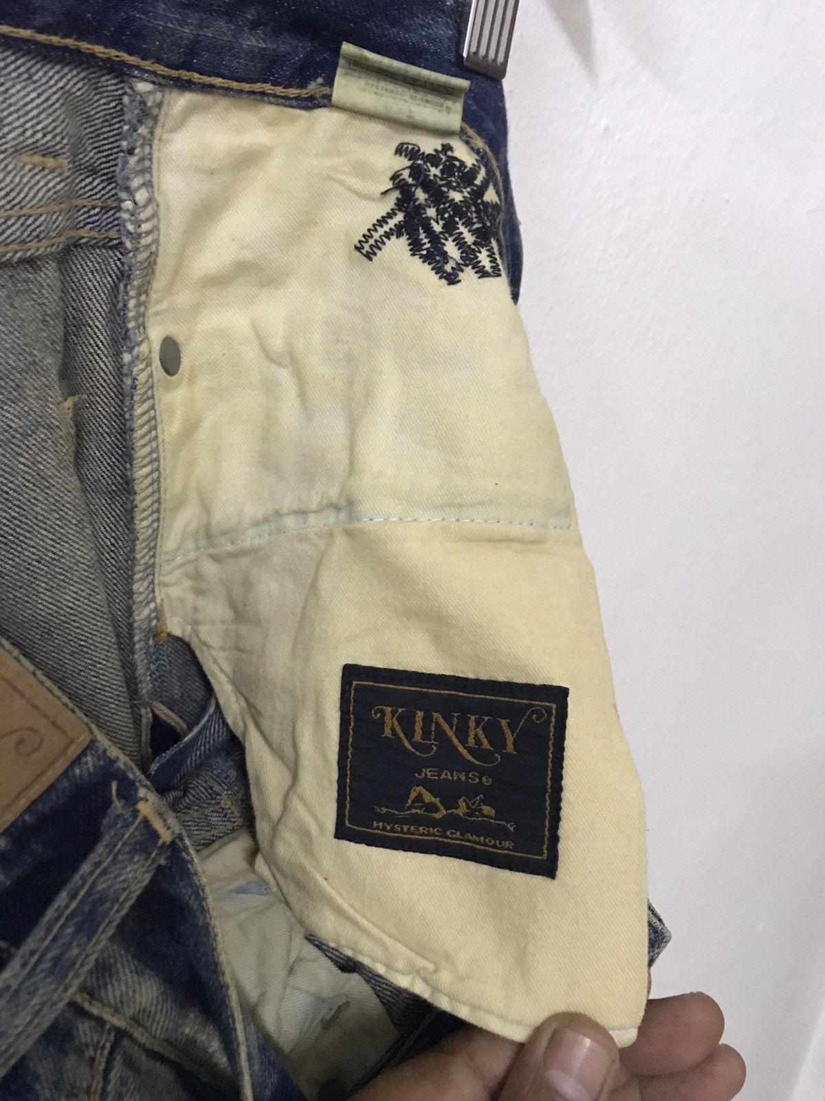 Hysteric Glamour Vintage hysteric glamour distressed style selvedge punk Size 30" / US 8 / IT 44 - 23 Thumbnail
