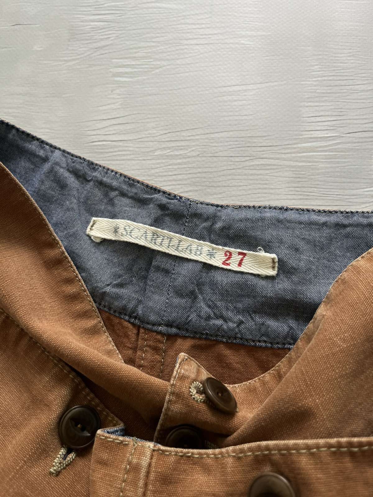 Scarti-Lab Scarti-Lab Mediterranean Manufactures Brown Pants Size US 27 - 6 Thumbnail