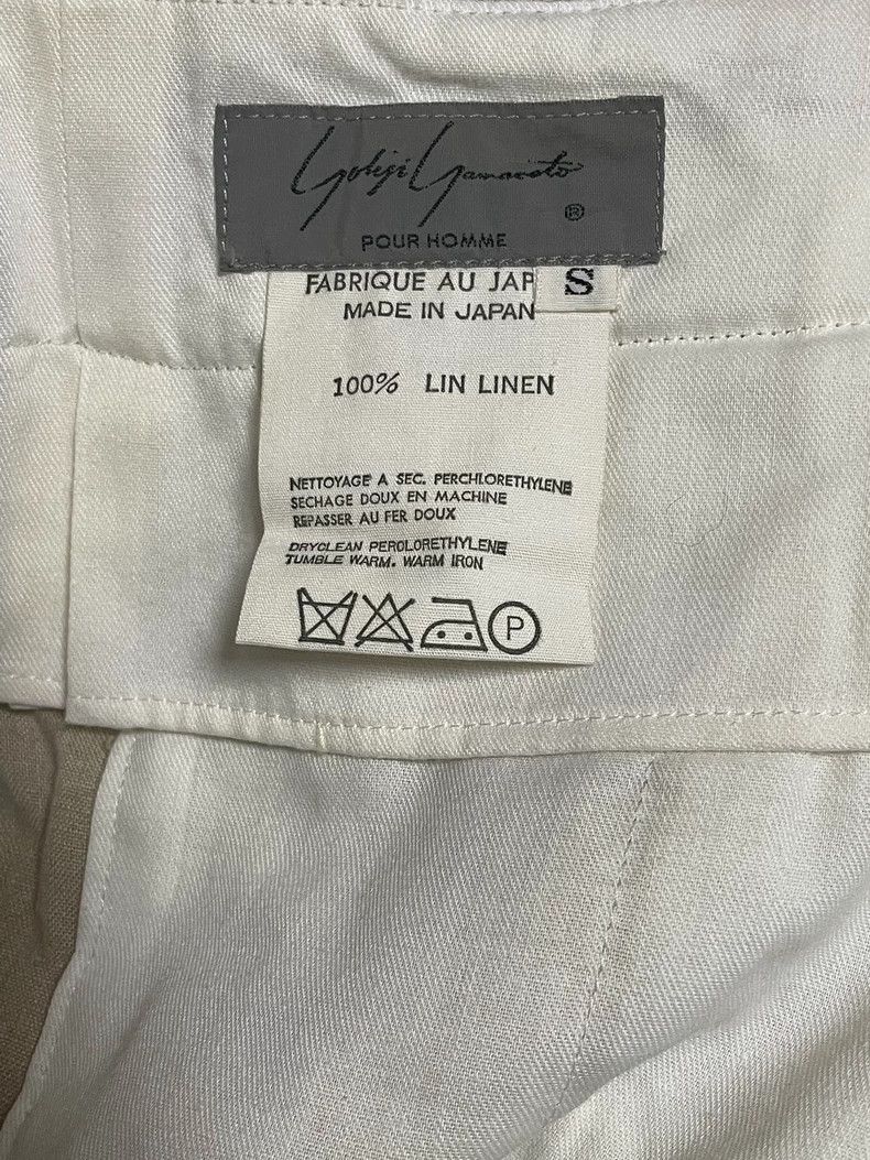 Yohji Yamamoto Yohji Yamamoto size s 80s linen pants 2501-Nextarrow Size US 30 / EU 46 - 4 Thumbnail
