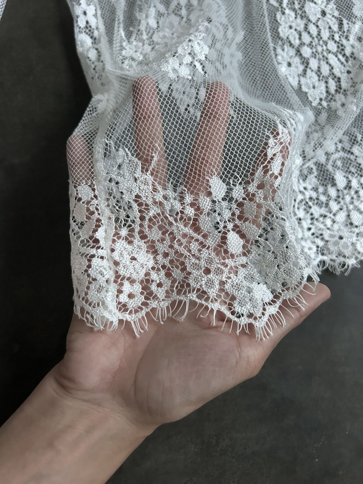 Other Avant-Garde Lace Tutrleneck Top Size M / US 6-8 / IT 42-44 - 9 Thumbnail