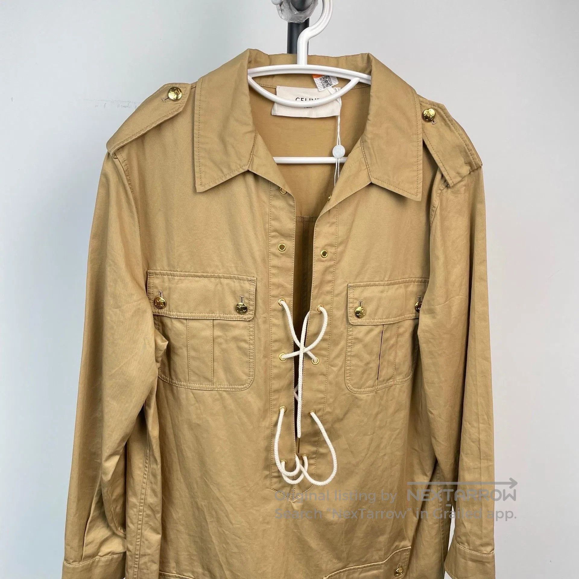 Celine Celine Beige V. Size S / US 4 / IT 40 - 3 Thumbnail