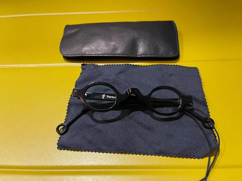 Porter Classic Porter Classic Black Leopard Print Glasses Size ONE SIZE - 1 Thumbnail