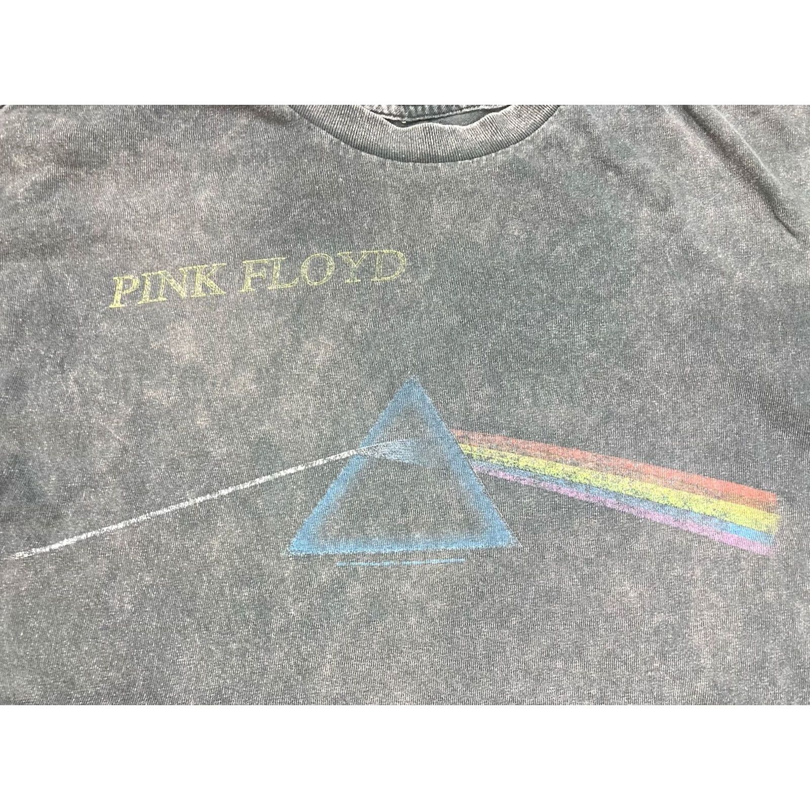Vintage VINTAGE Pink Floyd US Tour 1973 Graphic Shirt Women Medium Black Acid Wash Music Size M / US 6-8 / IT 42-44 - 2 Thumbnail