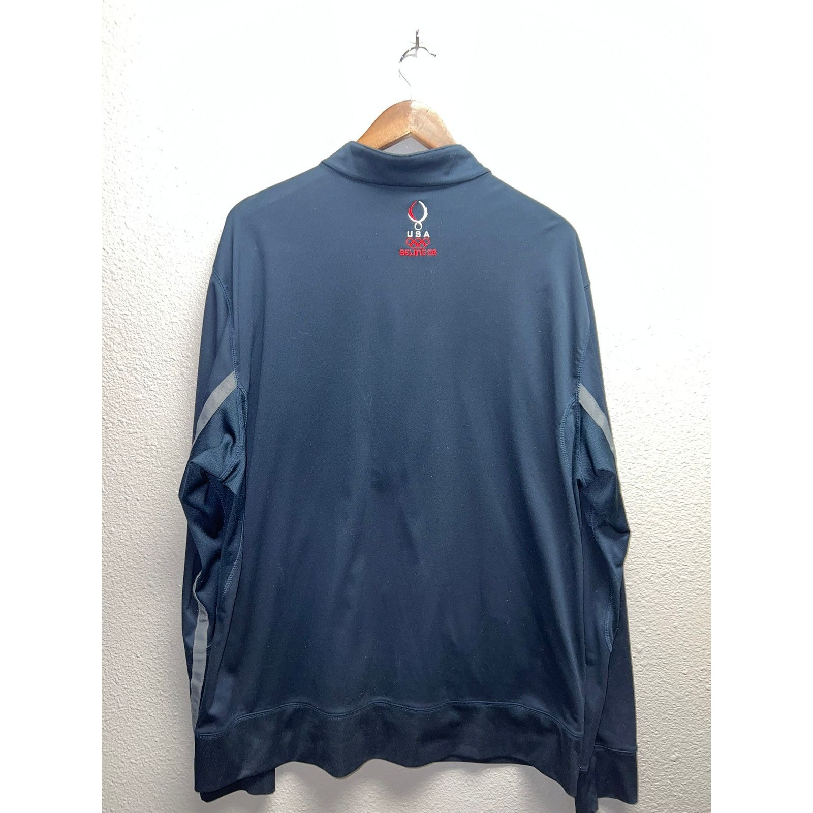 Vintage Nike USA Olympics Track Jacket Beijing 2008 Nike Plus Tech 2 Size US XXL / EU 58 / 5 - 8 Thumbnail
