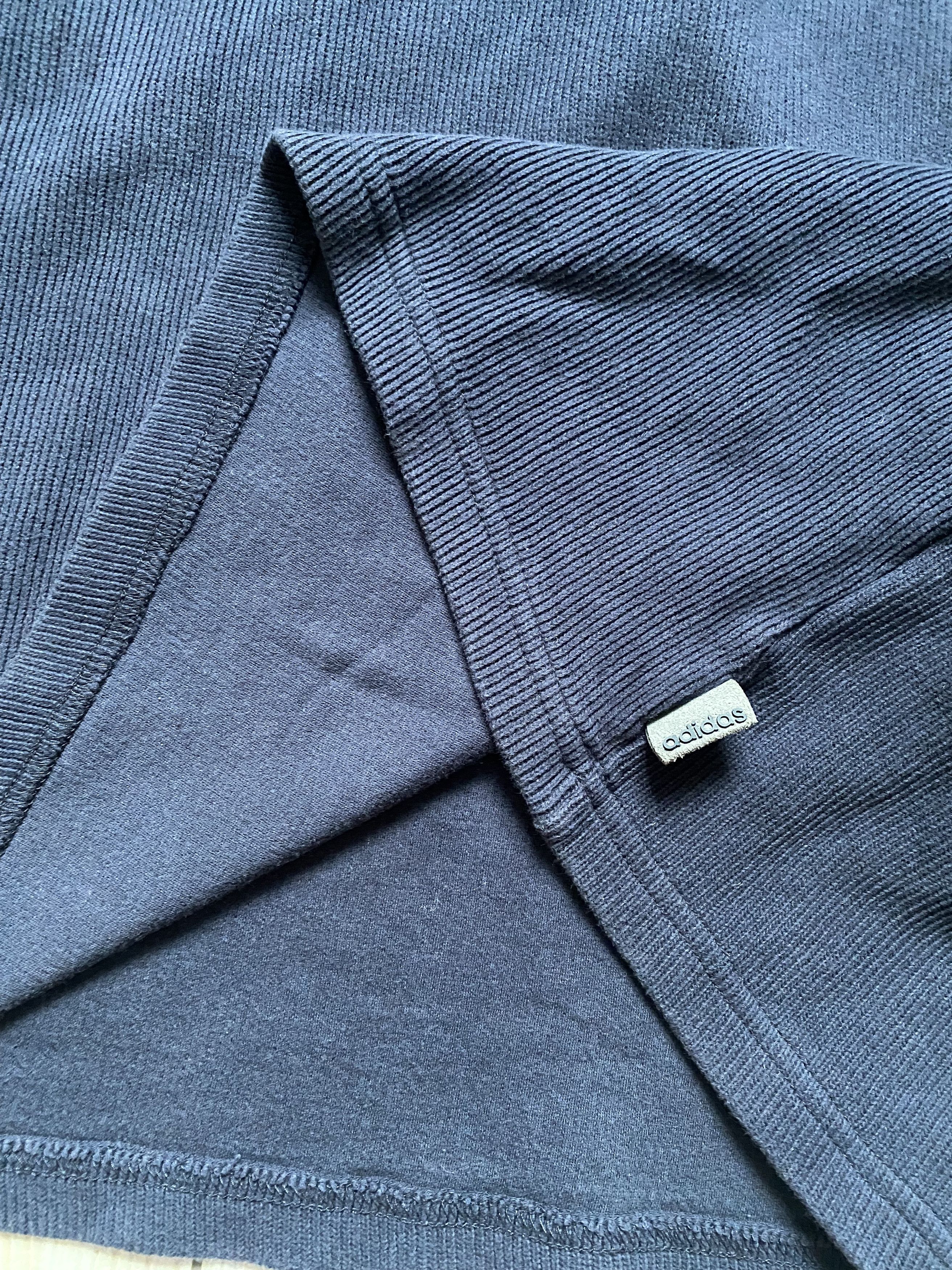 Adidas × Vintage Vintage Adidas Grey Sweater – YKK Zipper, Oversized Fit (XL) Size US XL / EU 56 / 4 - 2 Thumbnail