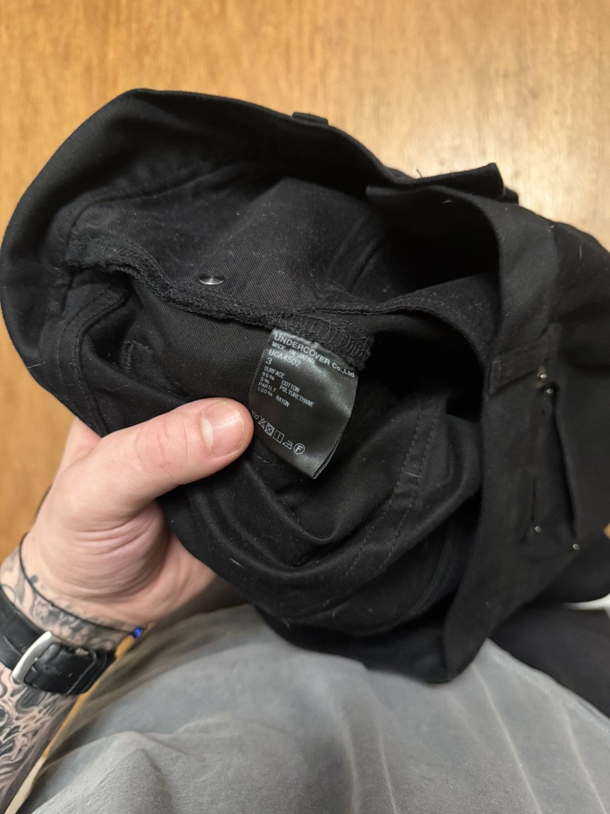 Undercover Undercover Japan, exclusive cropped dress pants Size US 30 / EU 46 - 10 Thumbnail