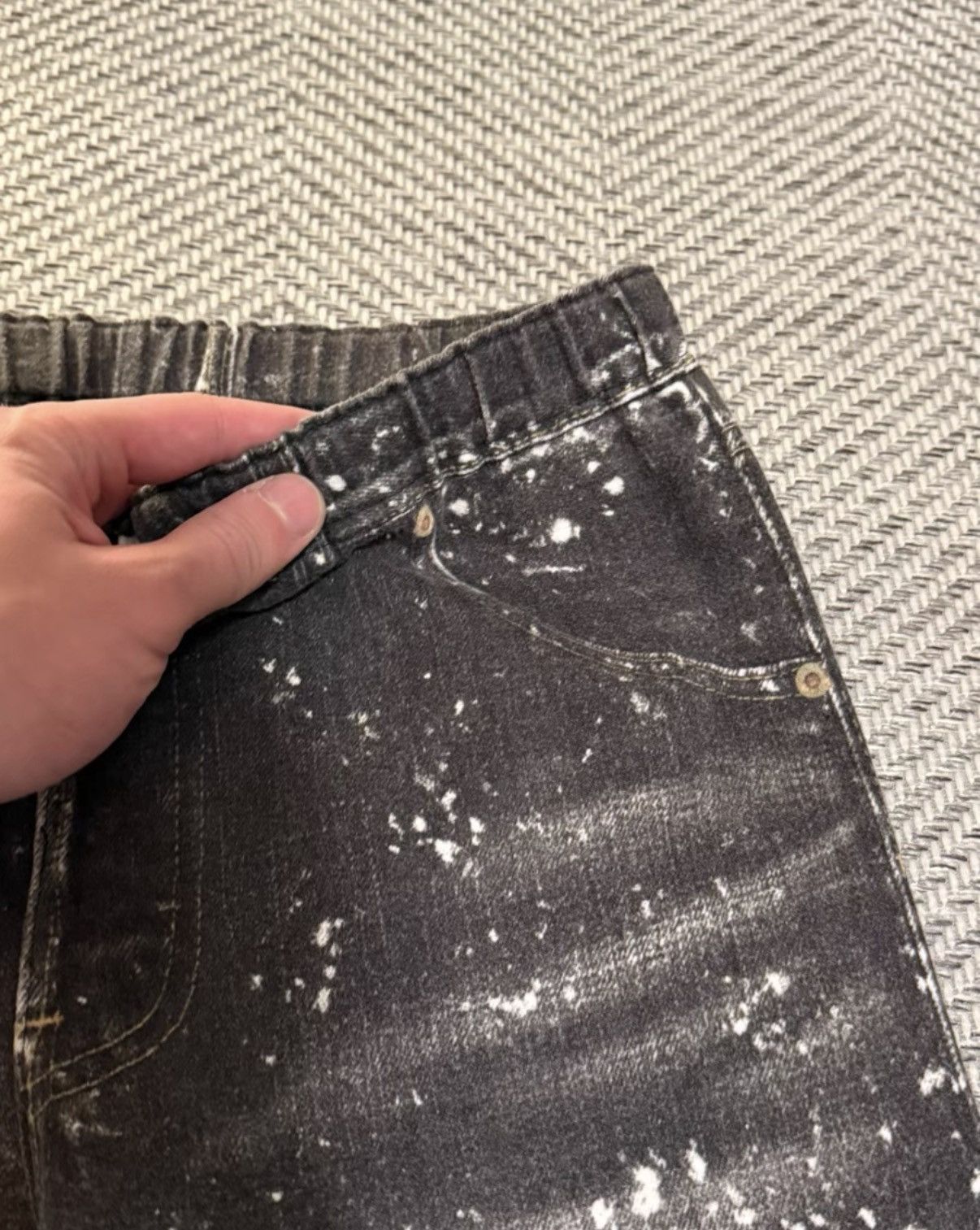 Issey Miyake Issey Miyake me Gradient Splash Ink Jeans K24 Size US 34 / EU 50 - 5 Thumbnail