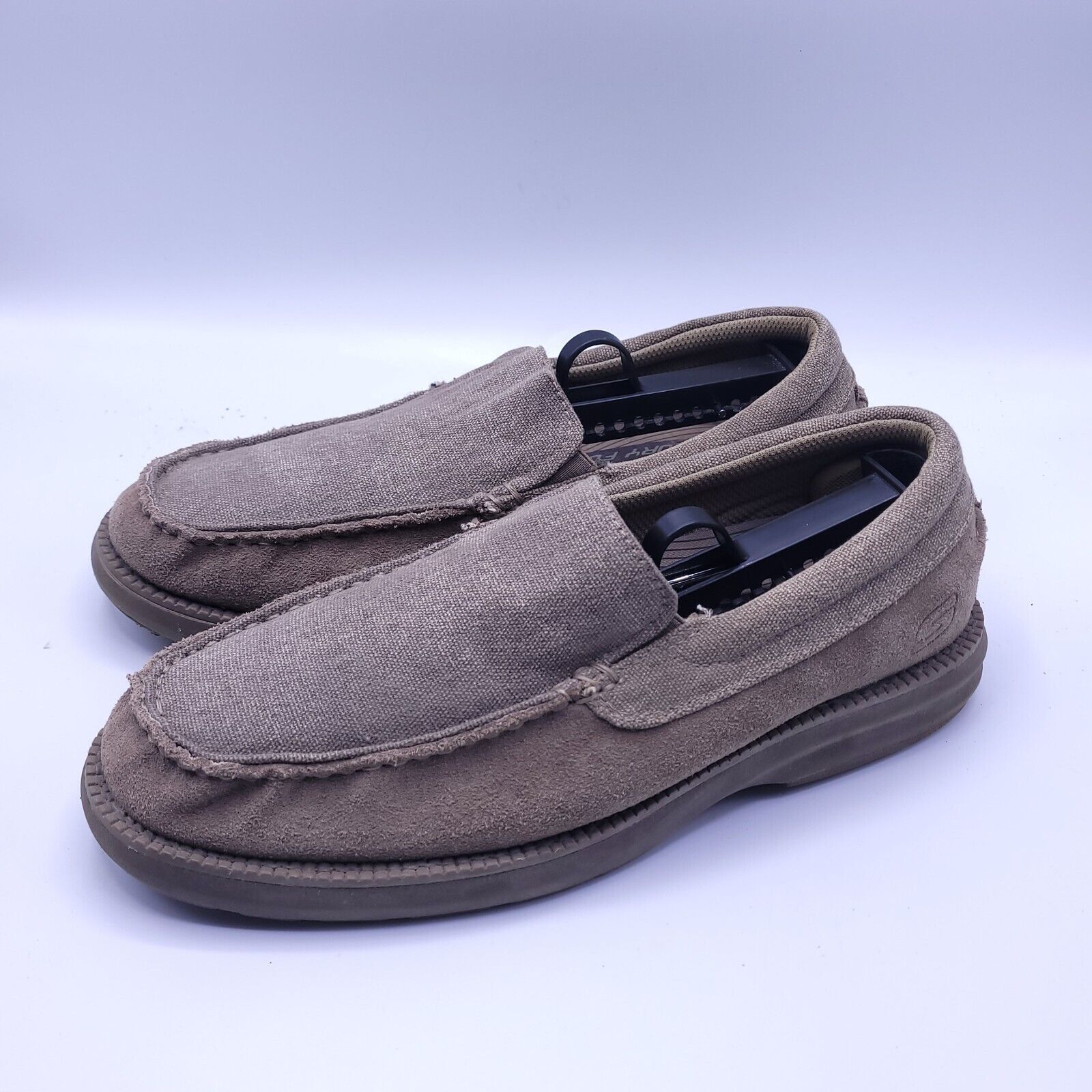 SKECHERS Skechers Relaxed Fit Memory Foam Shoe Men Size 9 64312 Beige Size US 9 / EU 42 - 1 Thumbnail