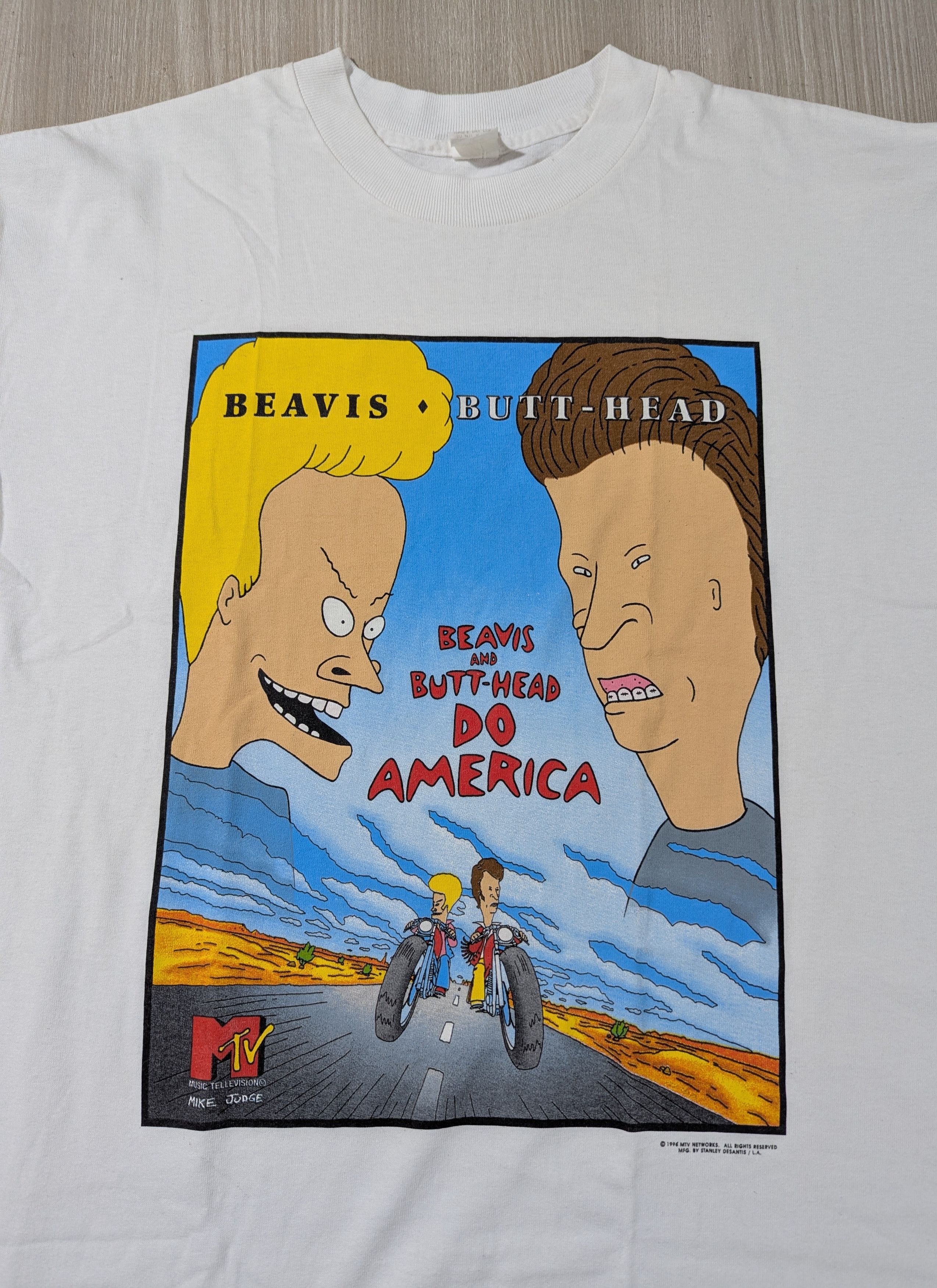 Mtv × Vintage 1996 Beavis and Butt-Head do america Size US XL / EU 56 / 4 - 2 Thumbnail