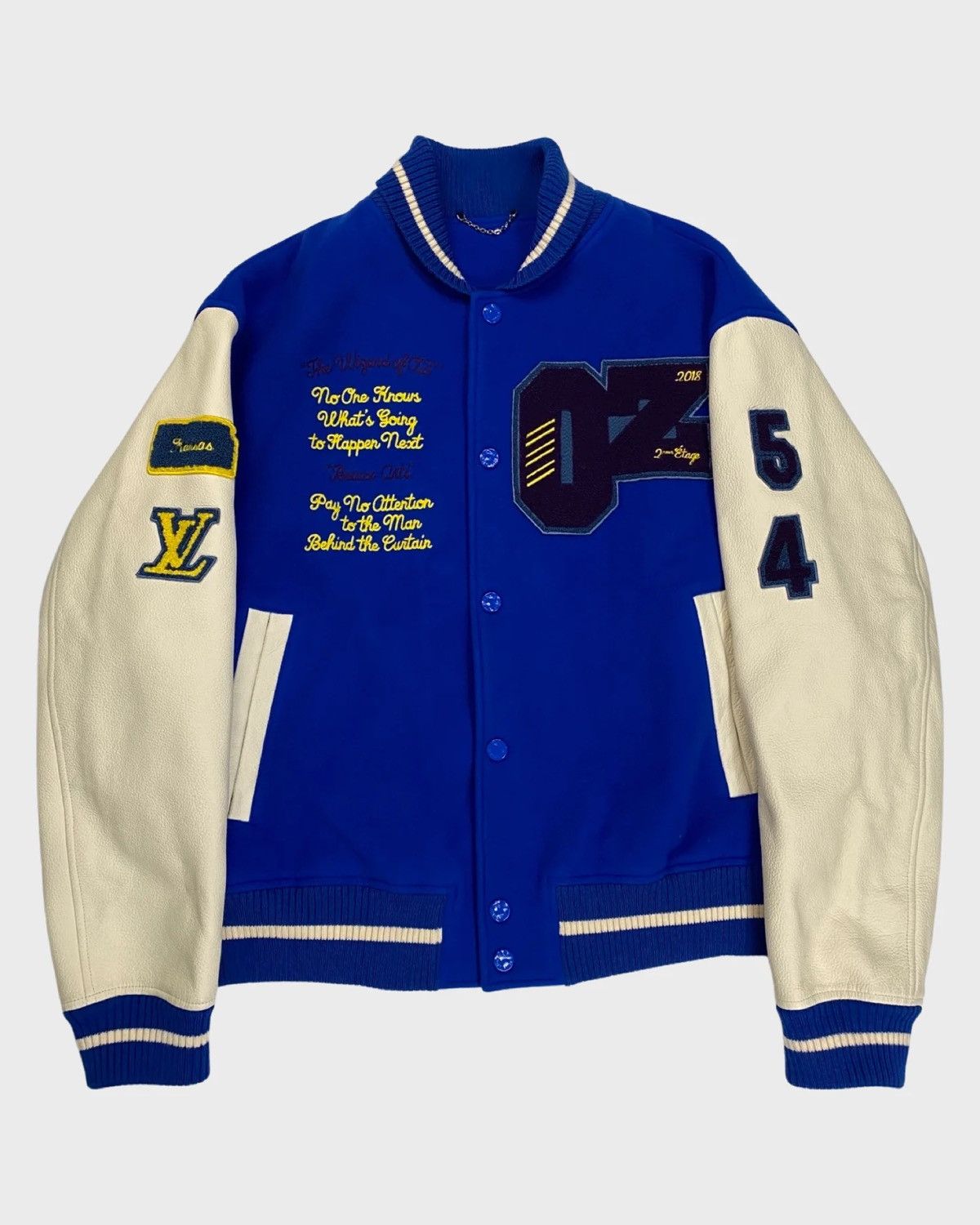 Jacket Lv Ss19 LV SS19 WIZARD OF OZ VARSITY JACKET SZ:48 50 56