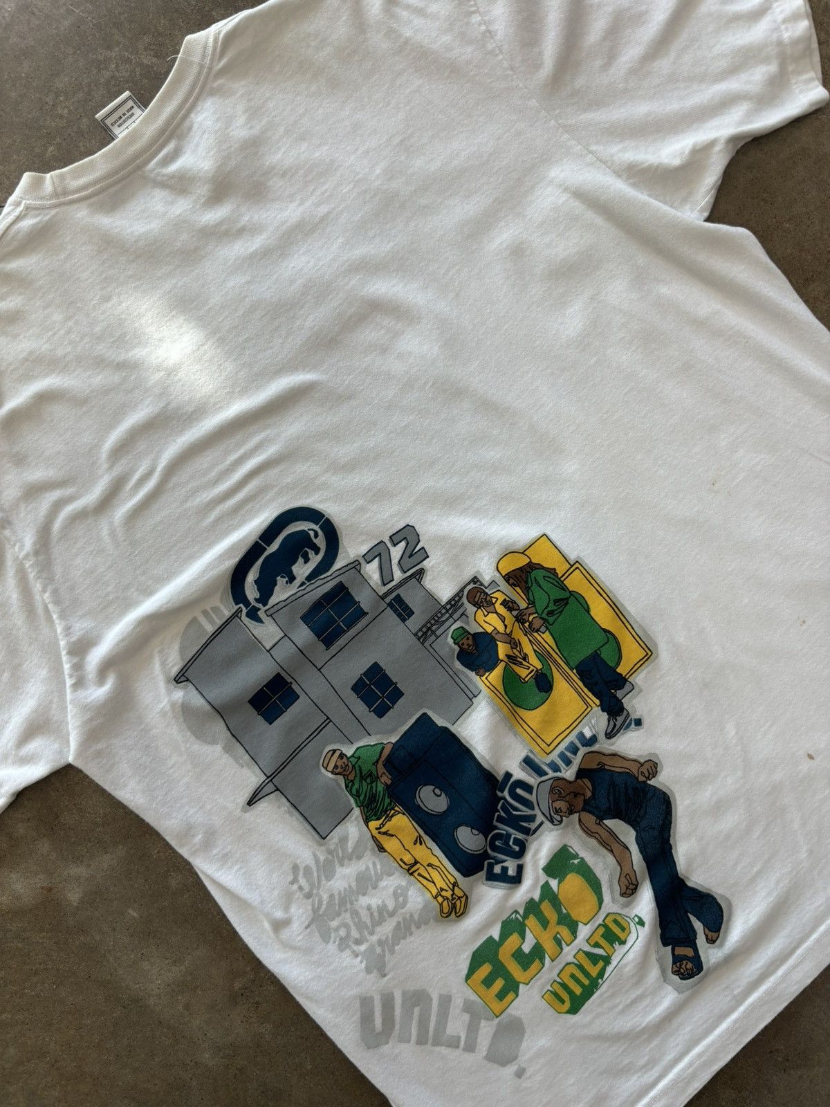 Ecko Unltd. × Vintage Vintage Ecko Unltd Y2K Tee XL Size US XL / EU 56 / 4 - 4 Thumbnail