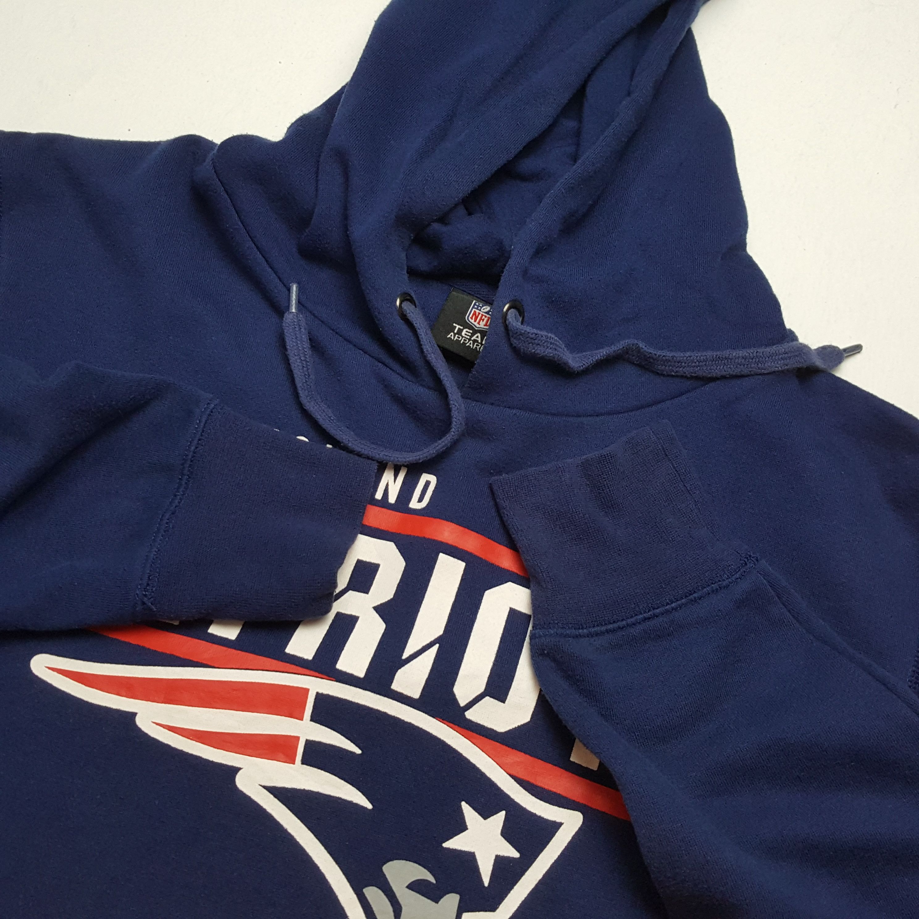 NFL × Vintage Vintage NEW ENGLAND PATRIOTS American Football NFL Hoodies Size US L / EU 52-54 / 3 - 9 Thumbnail