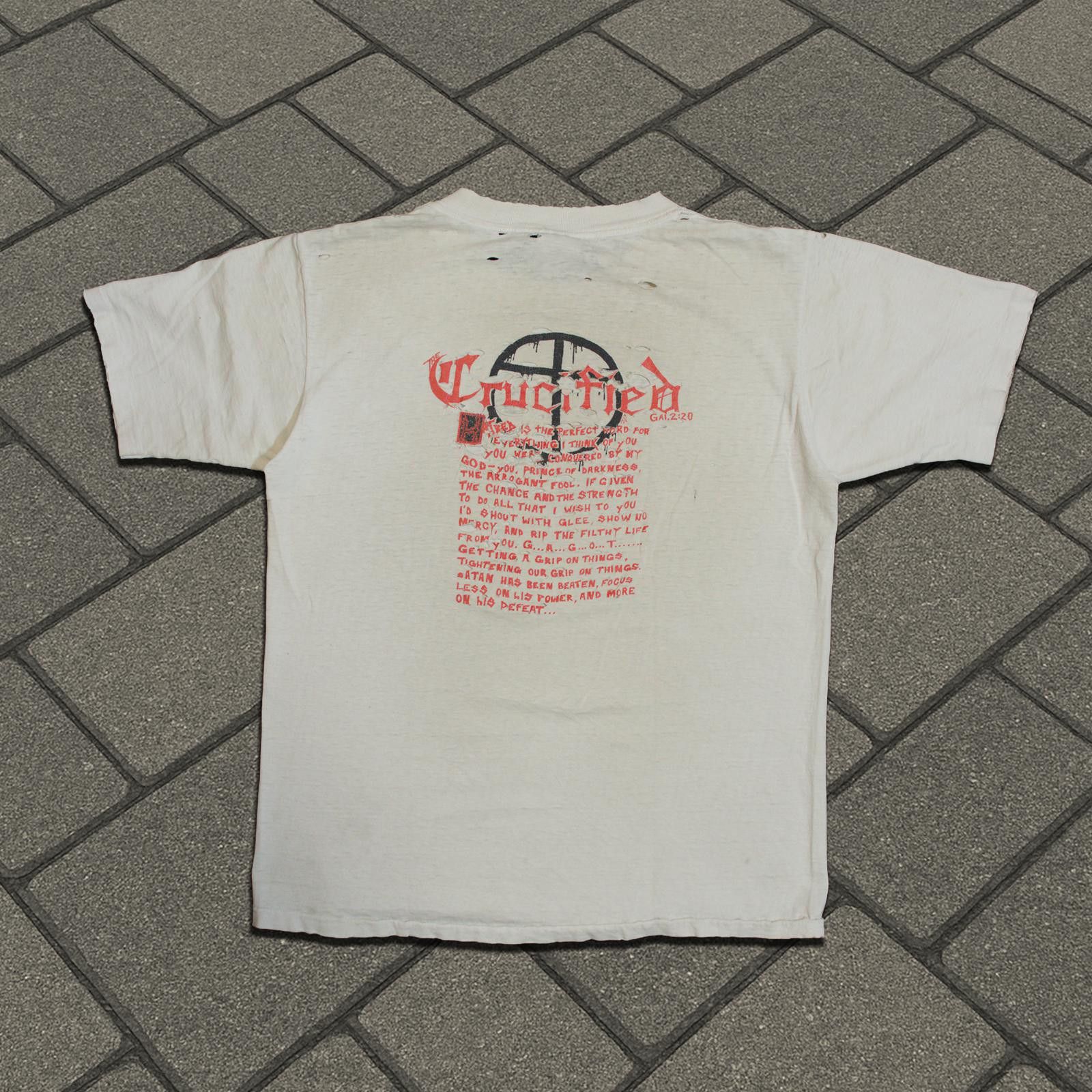 Vintage The Crucified Hanging Tee Size US L / EU 52-54 / 3 - 4 Thumbnail