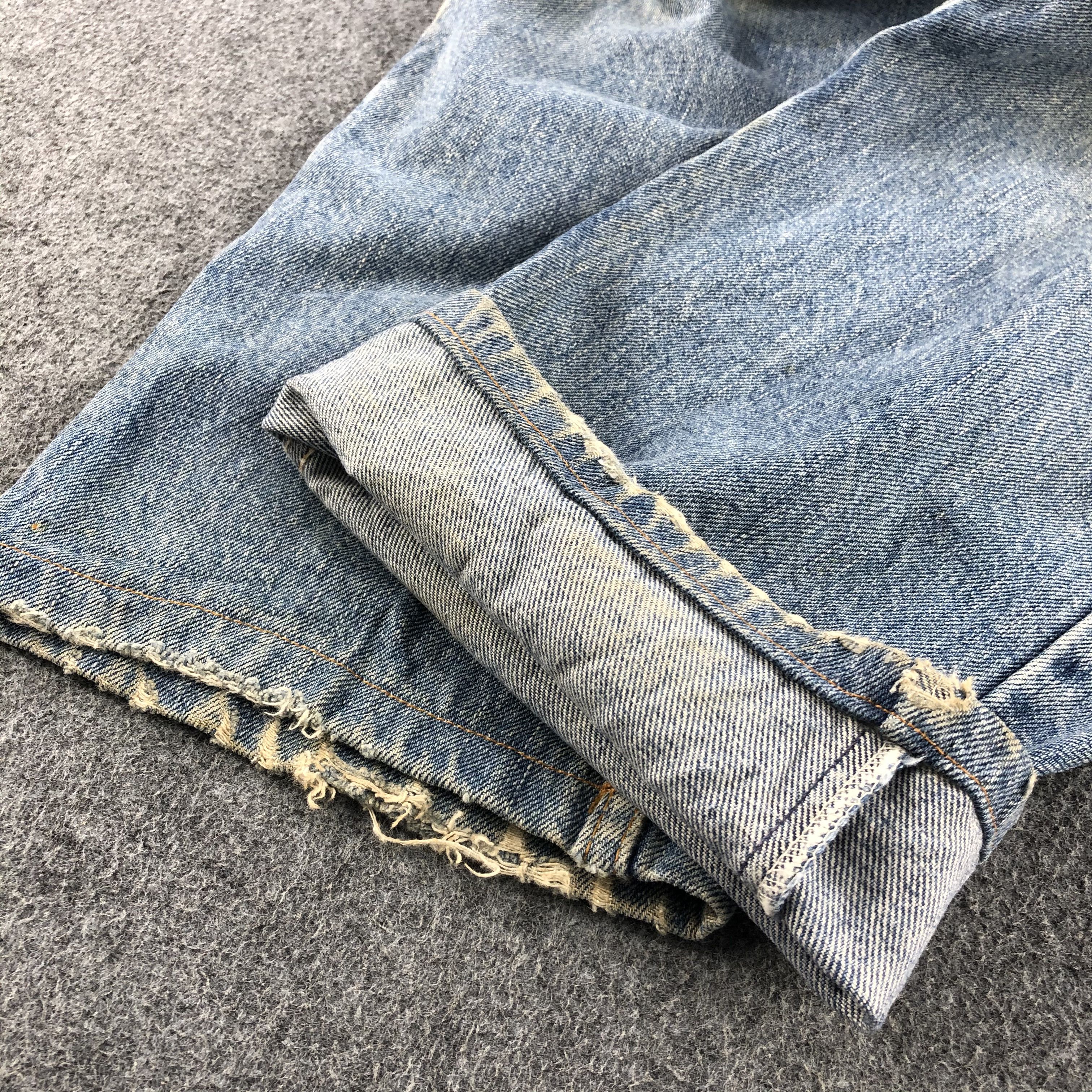 Levi's Vintage 90s Rusty Light Wash Levis 505 Jeans-J1195 Size US 34 / EU 50 - 7 Thumbnail