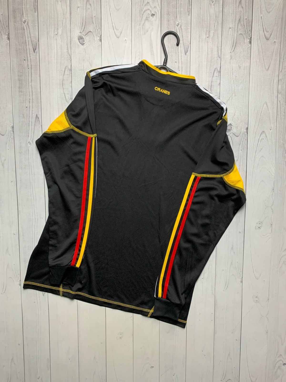 Vintage Uganda tee long sleeve shirt rare black soccer size L Size US L / EU 52-54 / 3 - 4 Thumbnail