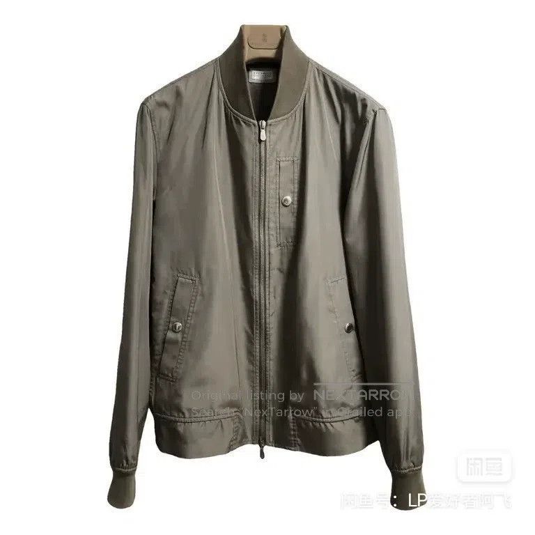 Brunello Cucinelli Brunello Cucinelli Silk Jacket Size US M / EU 48-50 / 2 - 1 Thumbnail